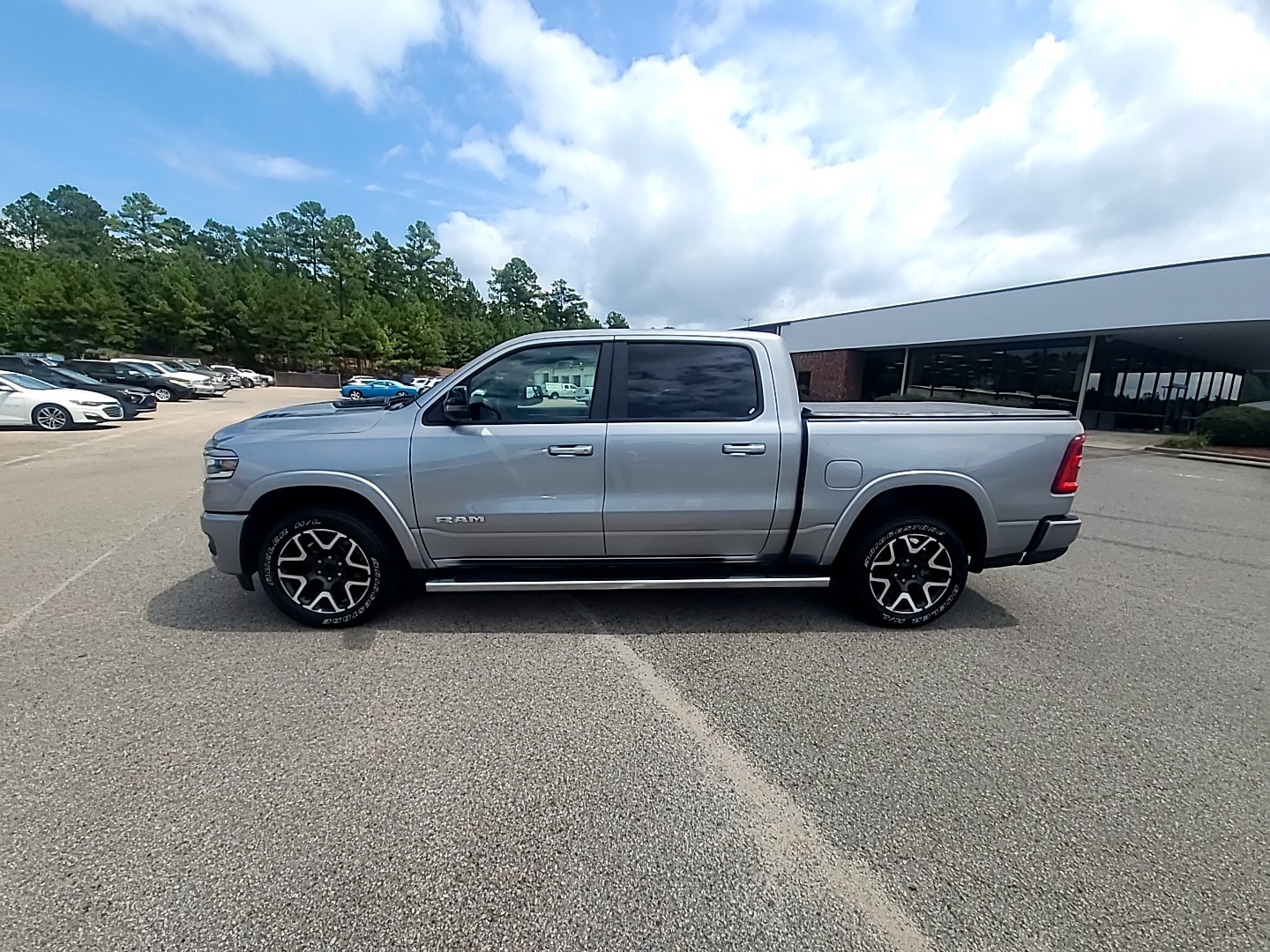 2025 Ram 1500 Laramie Billet Silver Metallic Clearcoat at Ravenel Ford