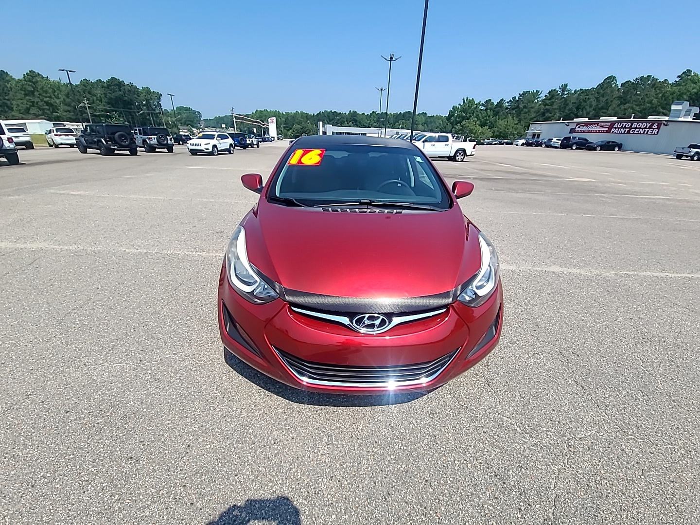 Used 2016 Hyundai Elantra SE with VIN 5NPDH4AE7GH765571 for sale in Rockingham, NC