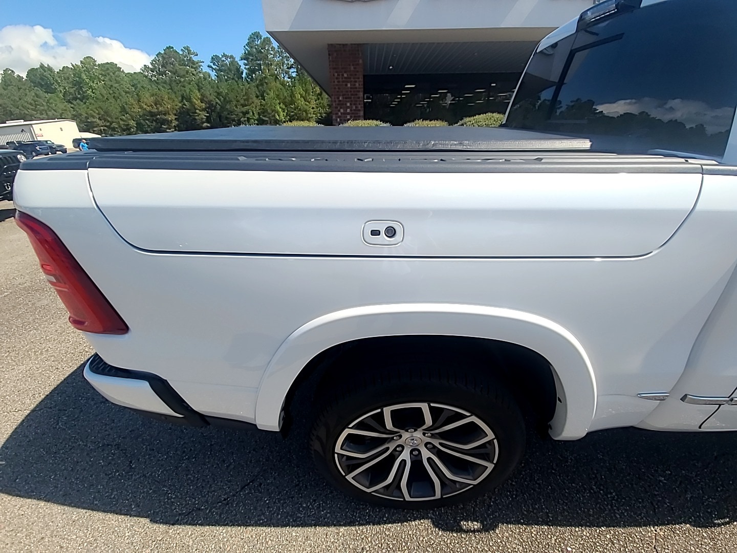2025 Ram 1500 Tungsten Ivory White Tri-Coat Pearlcoat at Ravenel Ford
