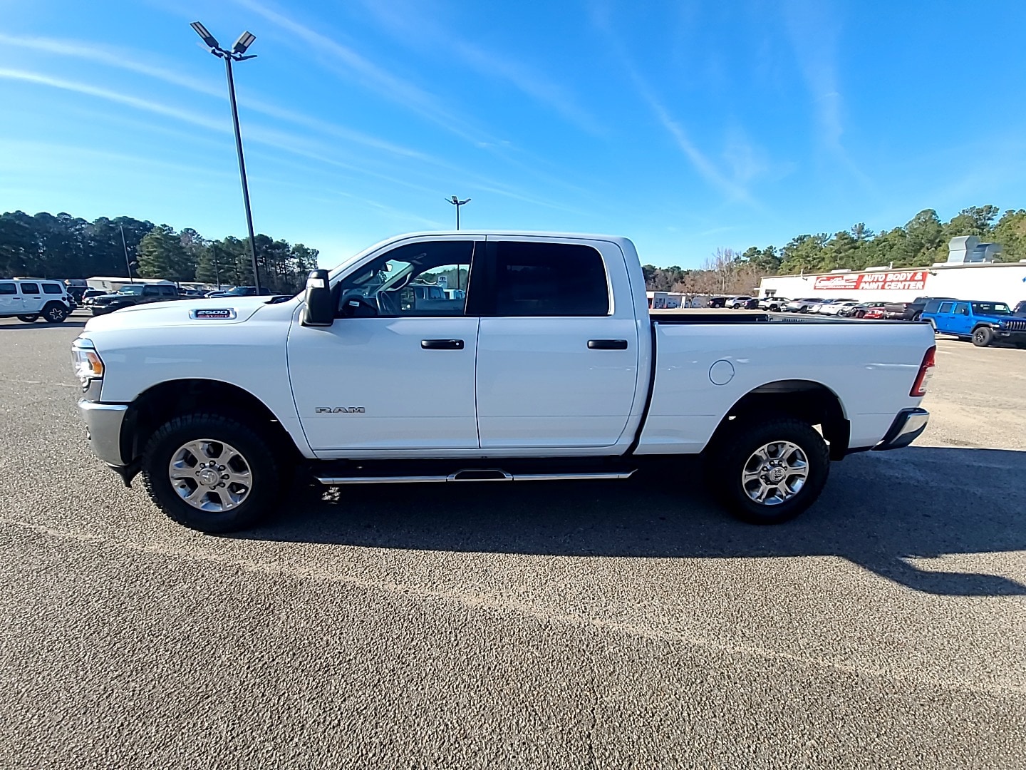 2024 Ram 2500 Big Horn Bright White Clearcoat at Stokes Toyota Hilton Head