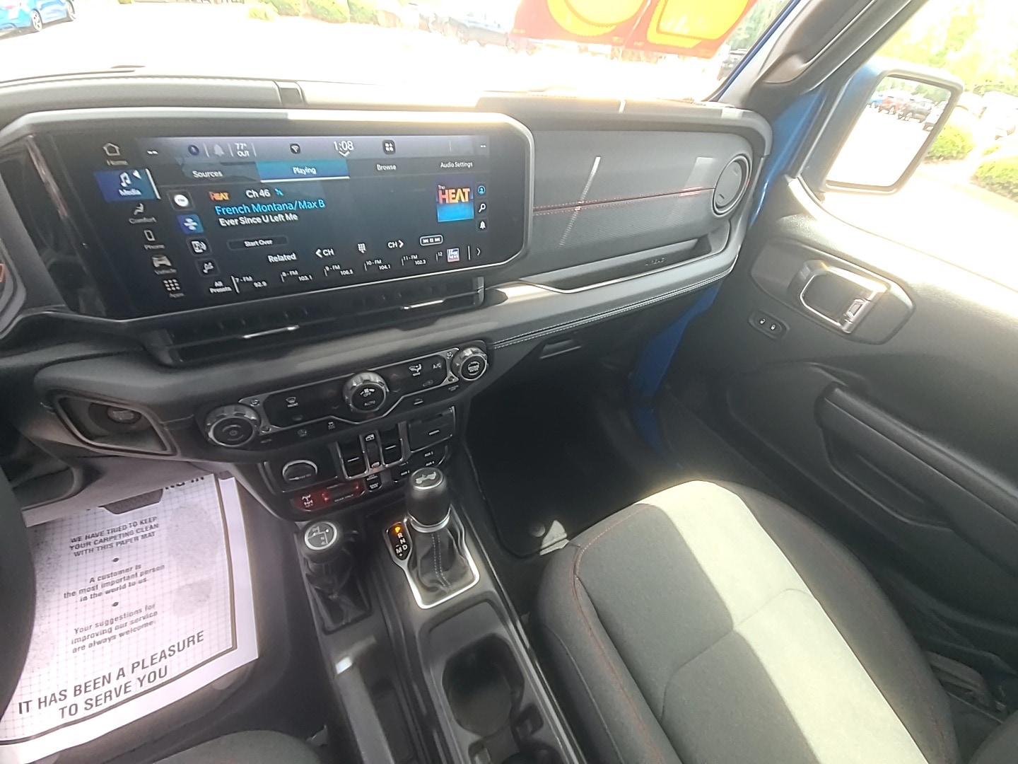 2025 Jeep Wrangler Rubicon Hydro Blue Pearlcoat at Marchant Chevrolet