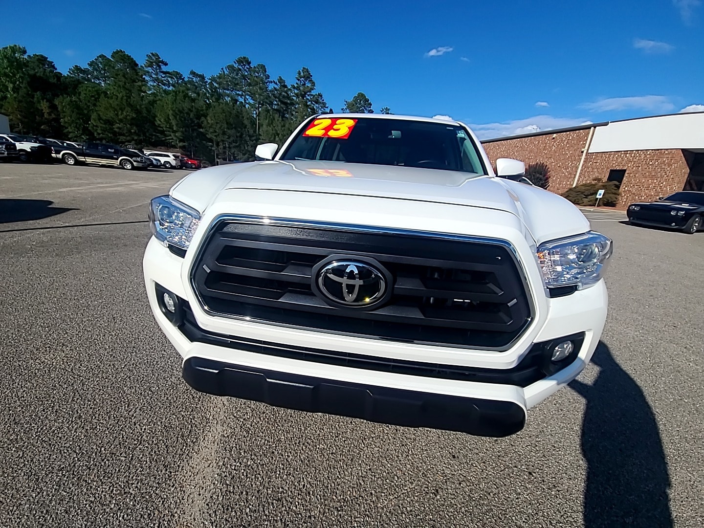 Used 2023 Toyota Tacoma SR5 with VIN 3TYCZ5AN3PT178099 for sale in Hamlet, NC