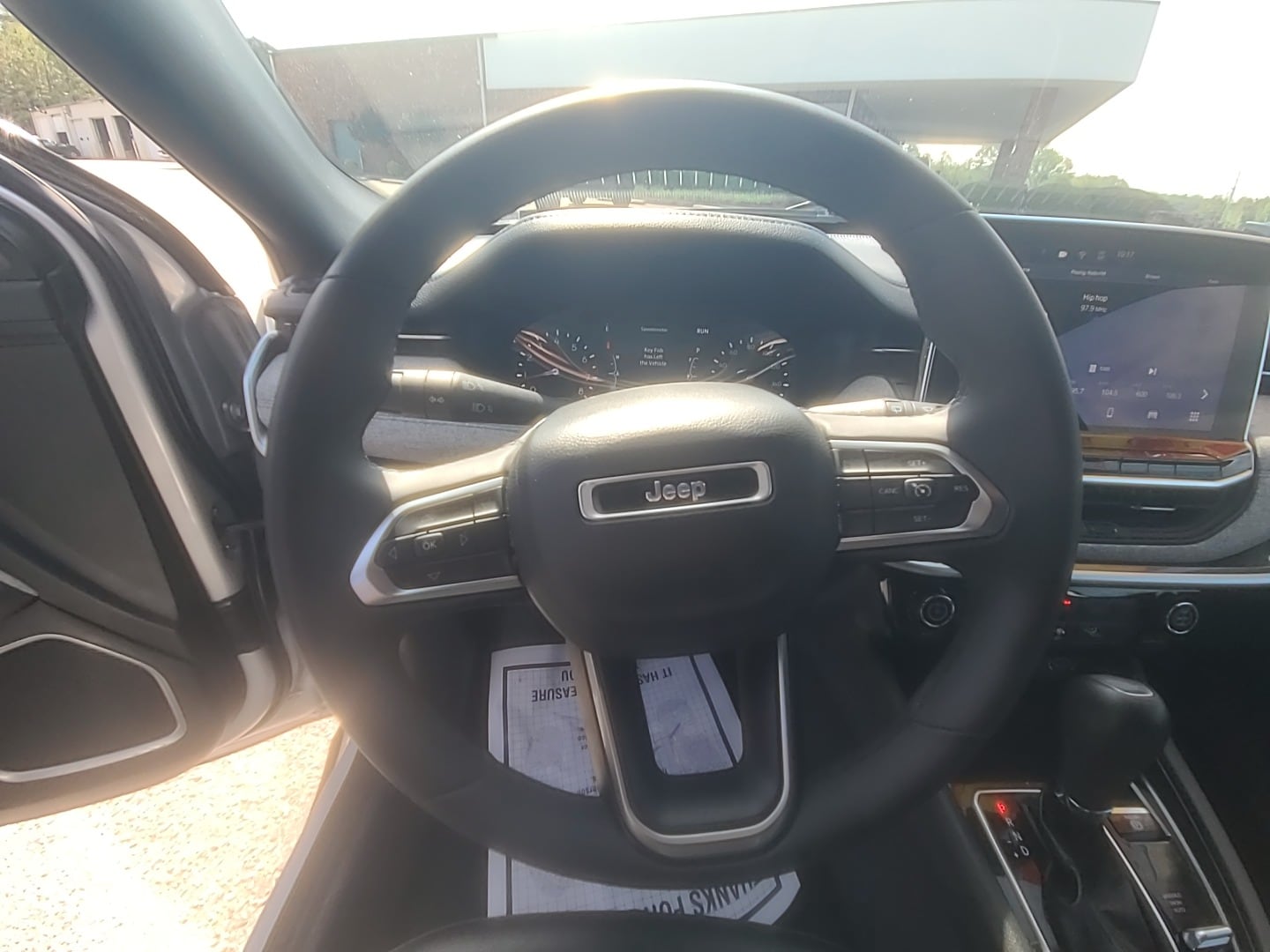 2024 Jeep Compass Latitude Silver Zynith Metallic Clearcoat at Cooper Chevrolet GMC