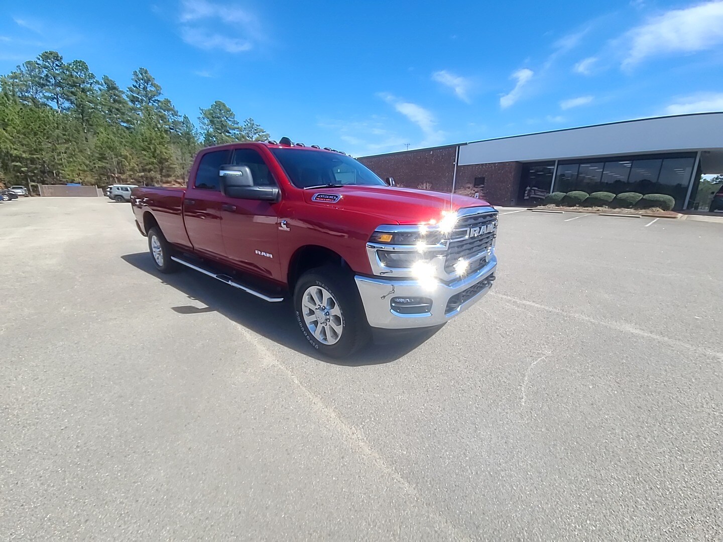 2026 Ram 2500 BIG HORN CREW CAB 4X4 8' BOX Molten Red Pearlcoat at Griffin CDJR