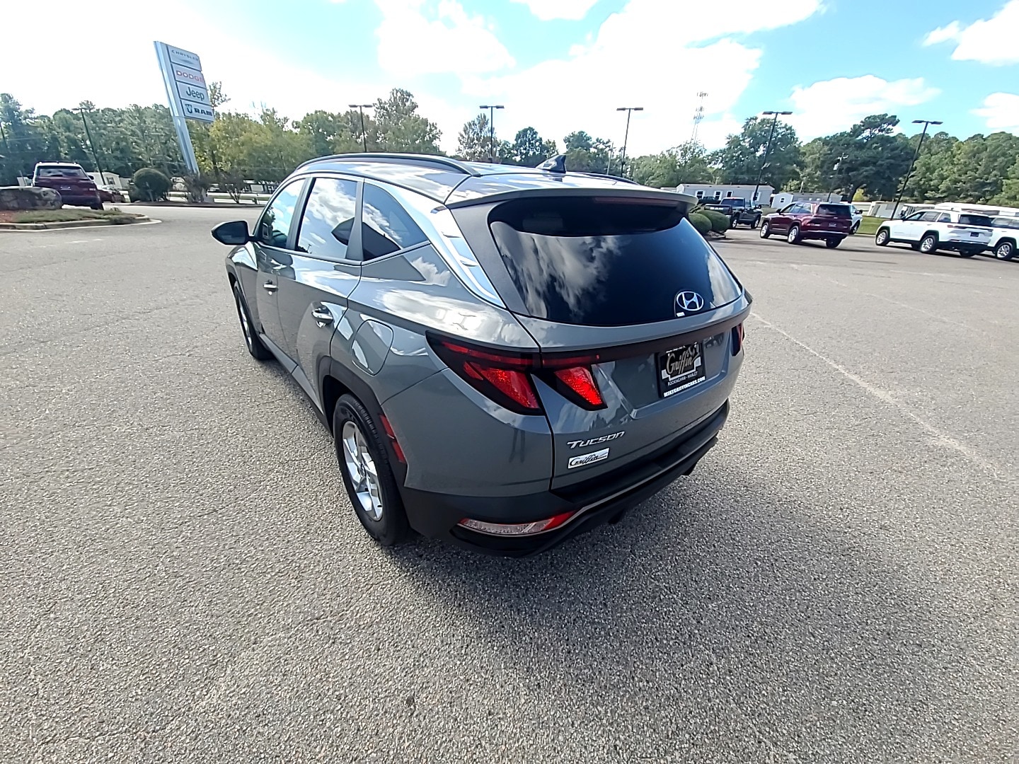 2024 Hyundai Tucson SEL Hampton Gray at Low Country Motors