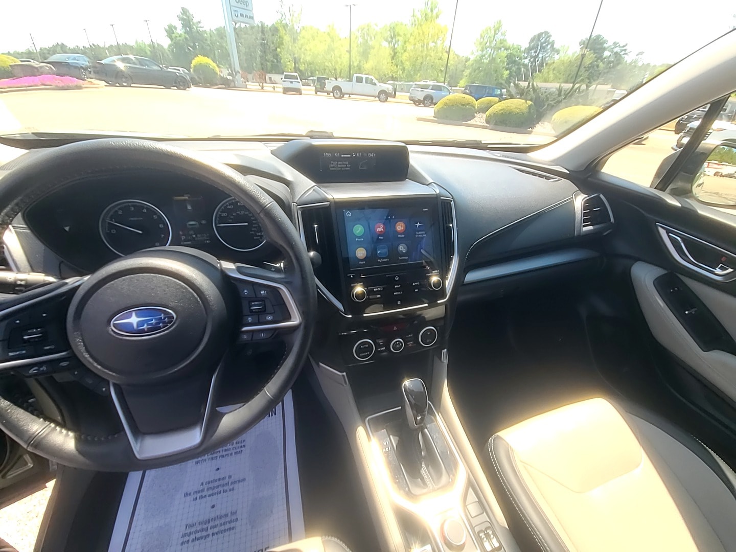 2021 Subaru Forester Limited Jasper Green Metallic at Crews Chevrolet