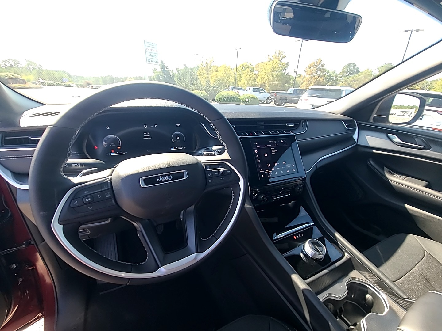 2025 Jeep Grand Cherokee LAREDO X 4X2 Velvet Red Pearlcoat at Griffin CDJR