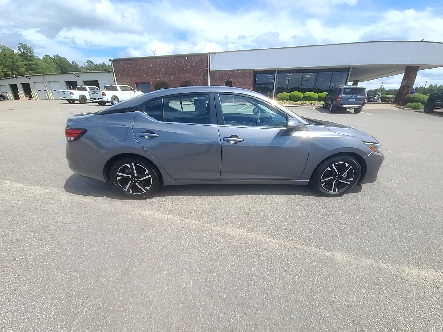 2025 Nissan Sentra SV Gun Metallic at Griffin Nissan