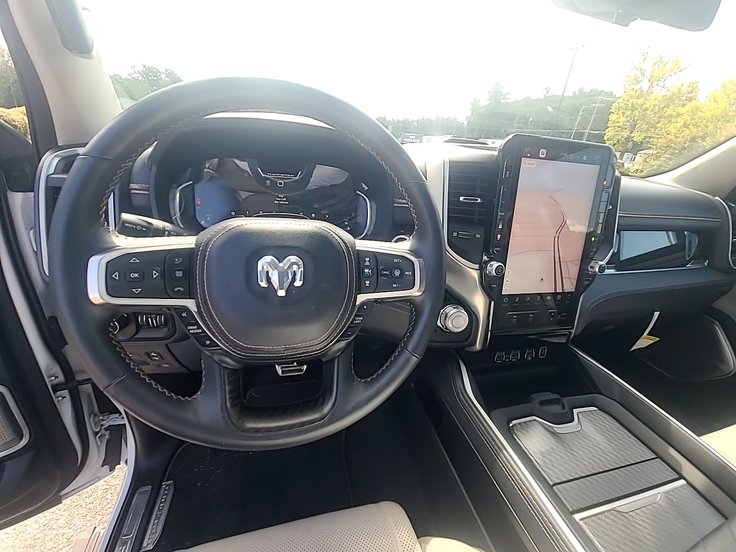 2025 Ram 1500 Tungsten Ivory White Tri-Coat Pearlcoat at Ravenel Ford