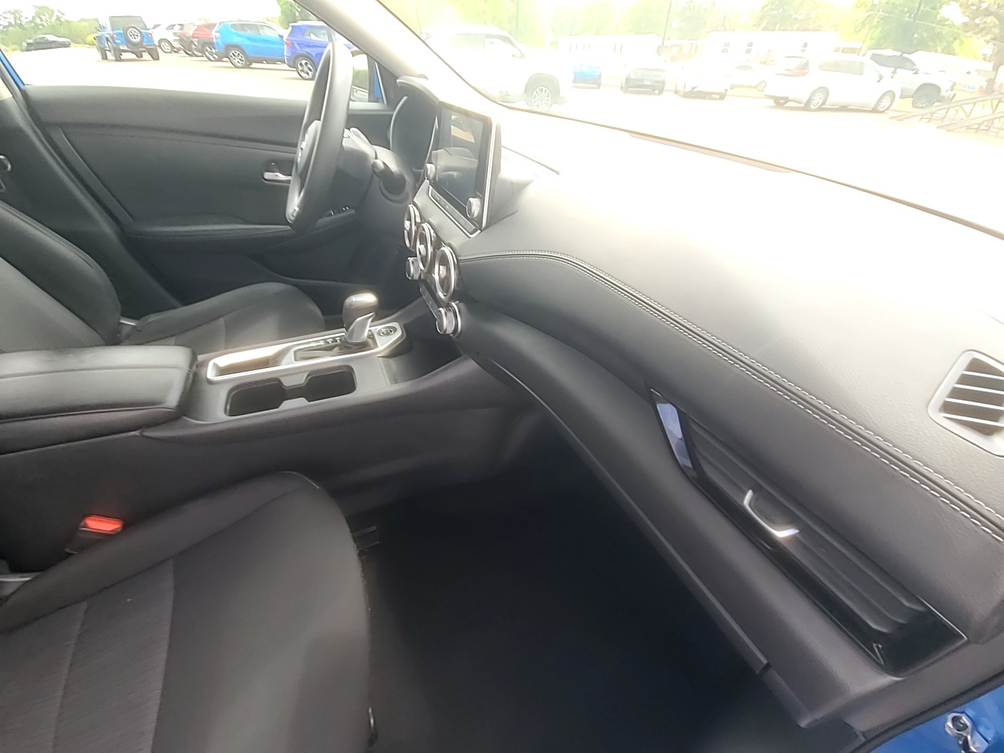 2024 Nissan Sentra SV Electric Blue Metallic at Griffin Nissan