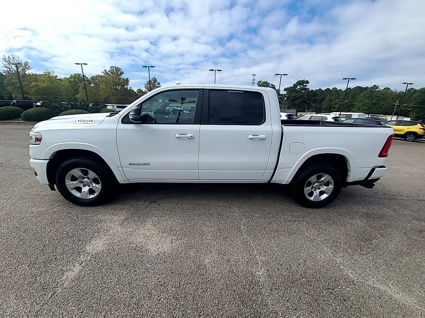 2025 Ram 1500 Big Horn Bright White Clearcoat at Ravenel Ford