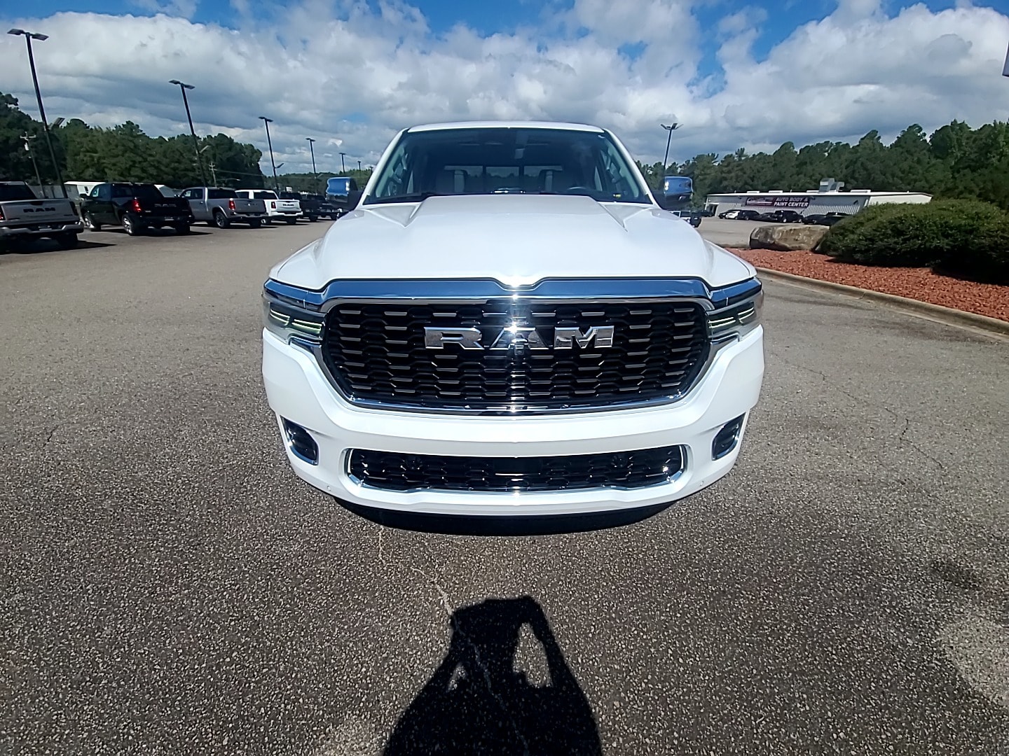 2025 Ram 1500 Tungsten Ivory White Tri-Coat Pearlcoat at Ravenel Ford