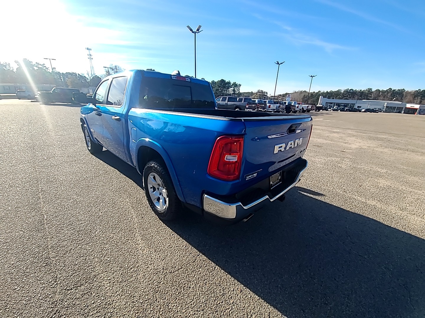 2025 Ram 1500 Big Horn Hydro Blue Pearlcoat at Ravenel Ford