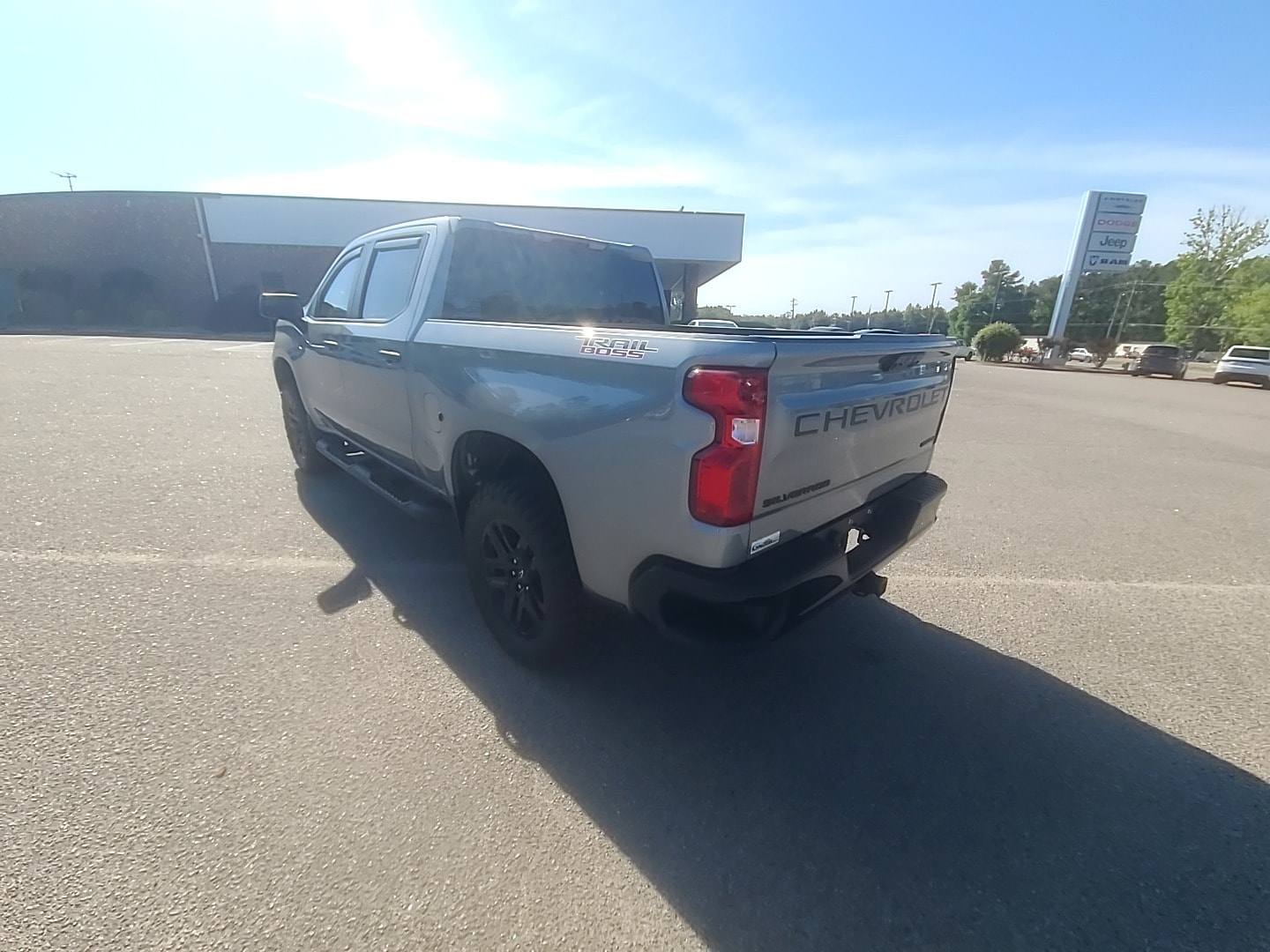 2024 Chevrolet Silverado 1500 Custom Trail Boss Sterling Gray Metallic at Crews Chevrolet
