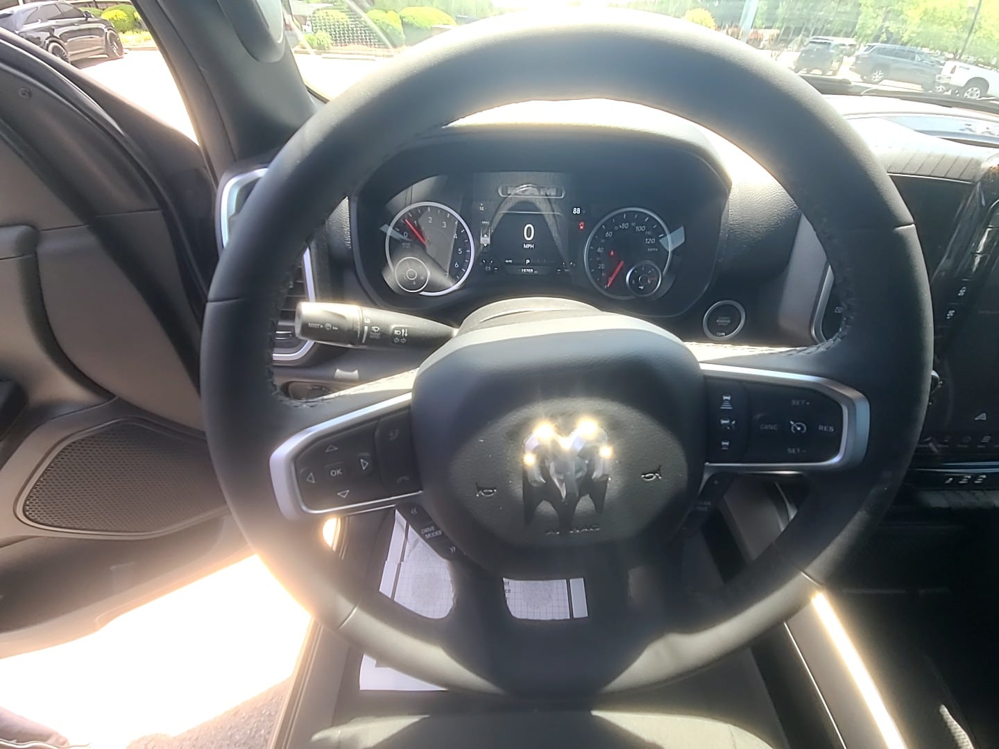 2025 Ram 1500 Big Horn Diamond Black Crystal Pearlcoat at Griffin CDJR