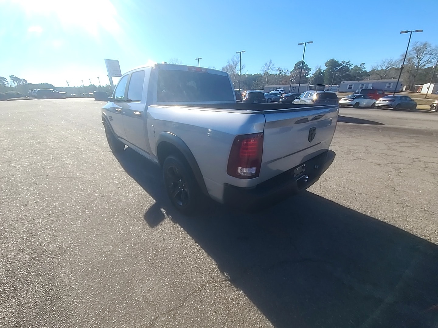 2024 Ram 1500 Classic Warlock Billet Silver Metallic Clearcoat at Griffin Nissan
