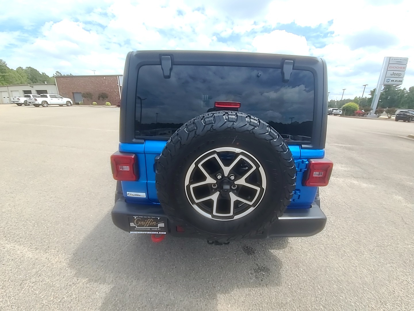 2025 Jeep Wrangler Rubicon Hydro Blue Pearlcoat at Marchant Chevrolet