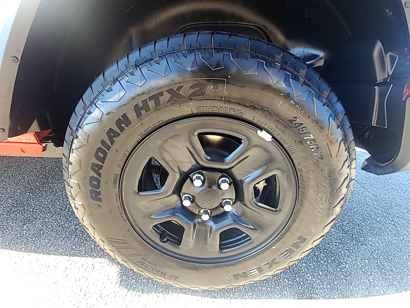 2026 Jeep Wrangler 4-DOOR SPORT firecracker red clearcoat at Griffin CDJR