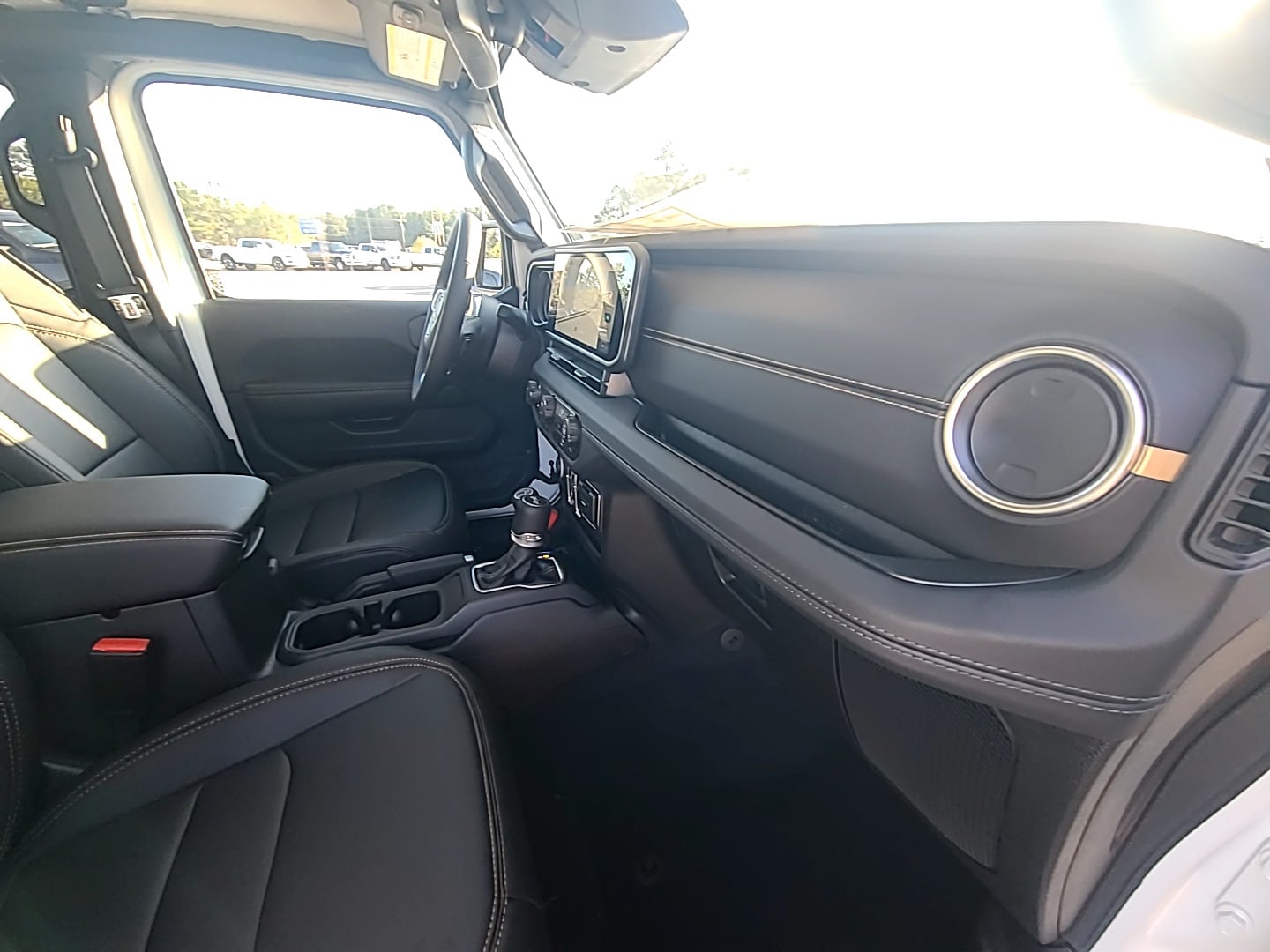 2026 Jeep Wrangler 4-DOOR SAHARA bright white clearcoat at Griffin CDJR