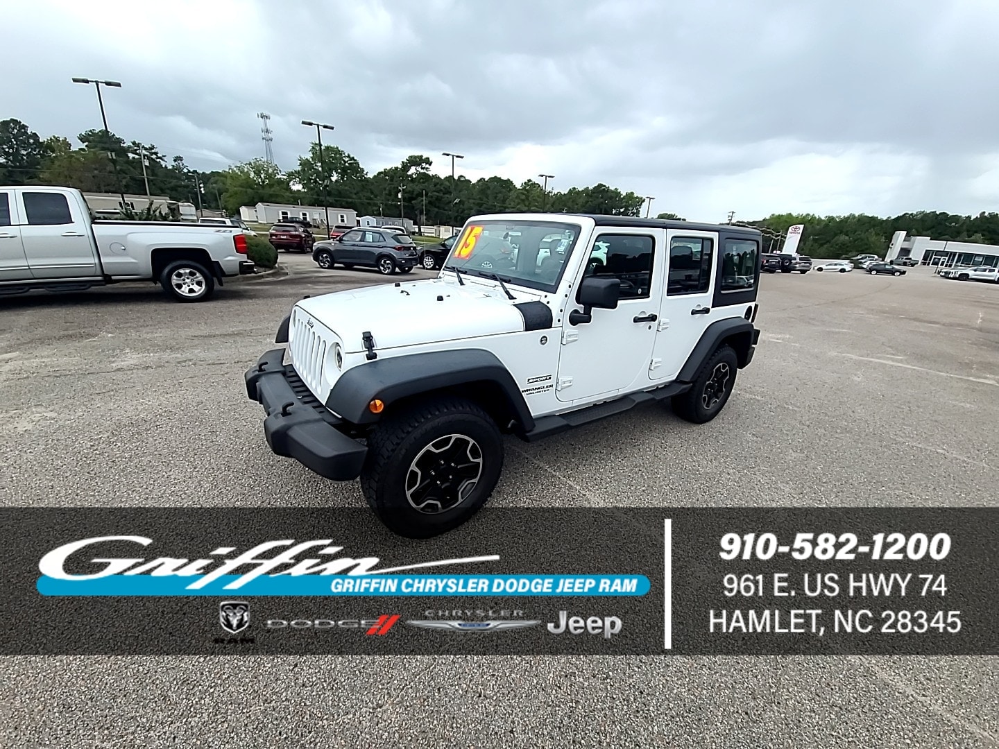 2015 Jeep Wrangler Unlimited
