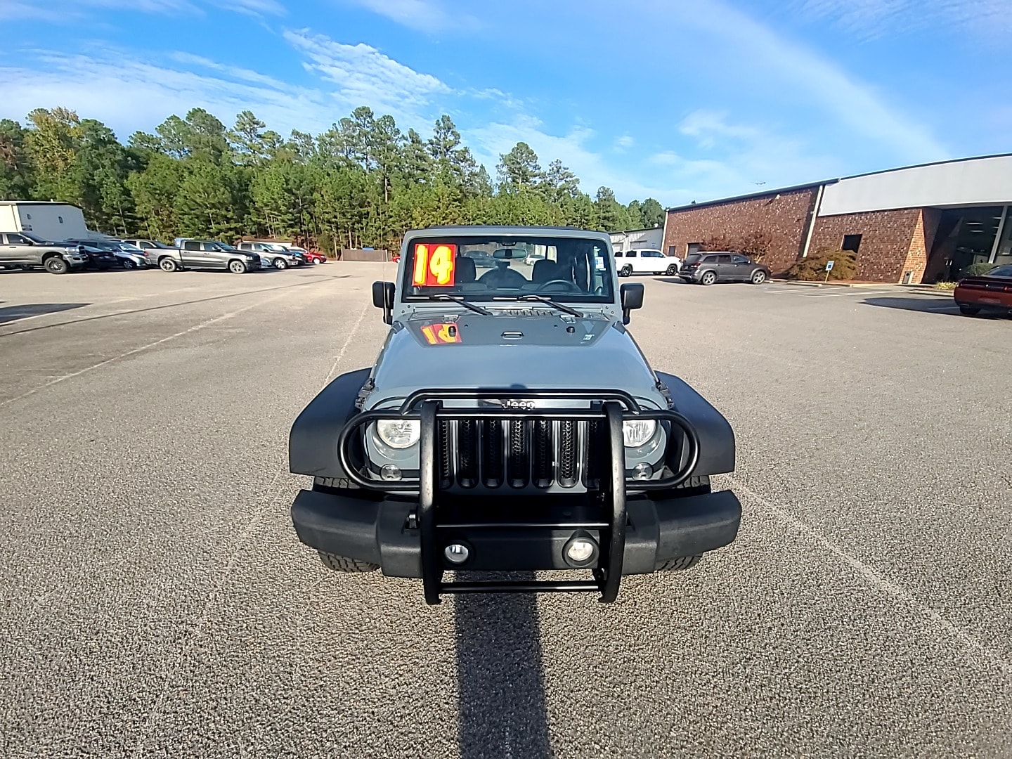 Used 2014 Jeep Wrangler Sport with VIN 1C4AJWAG4EL305605 for sale in Hamlet, NC