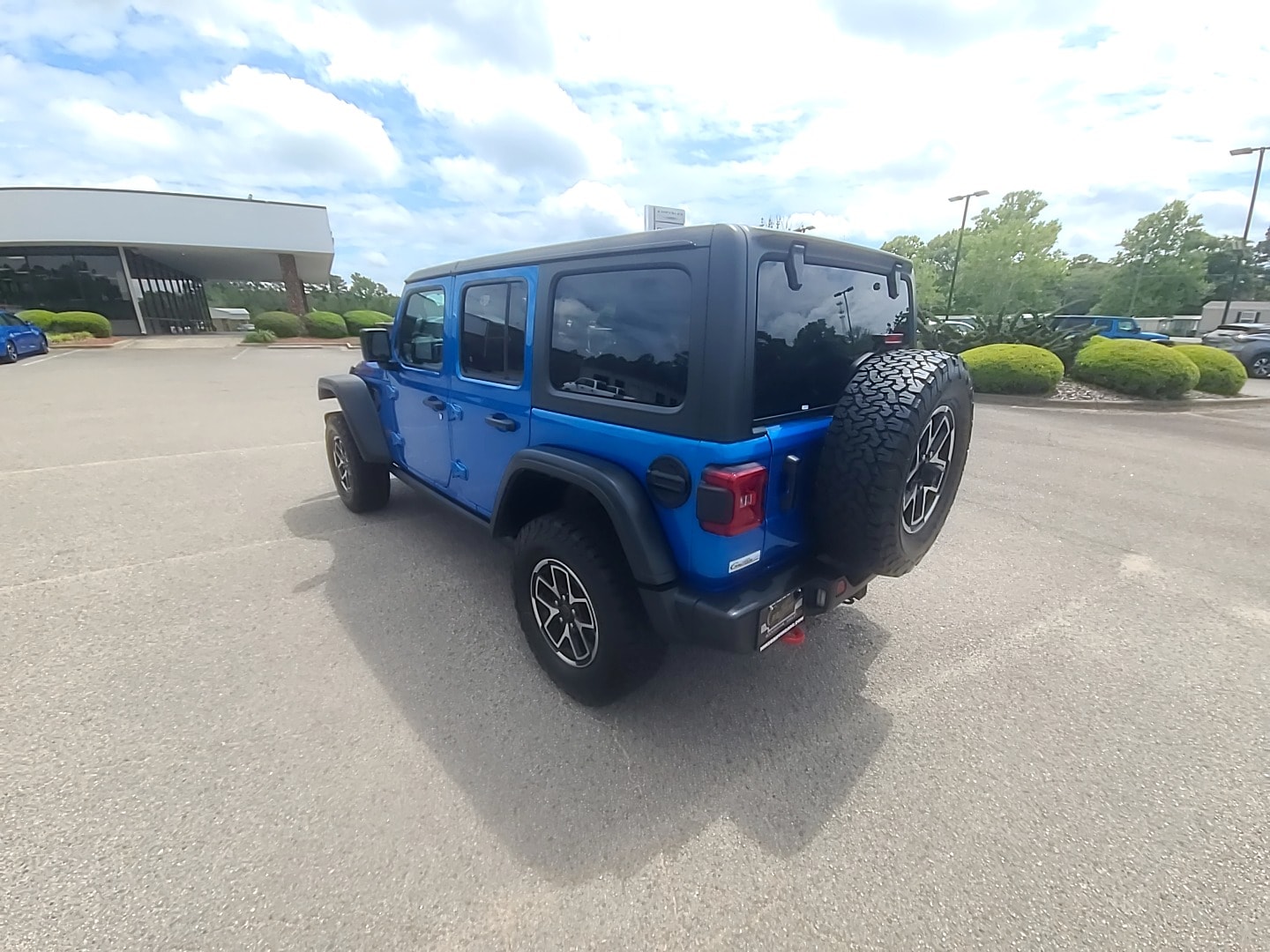 2025 Jeep Wrangler Rubicon Hydro Blue Pearlcoat at Marchant Chevrolet