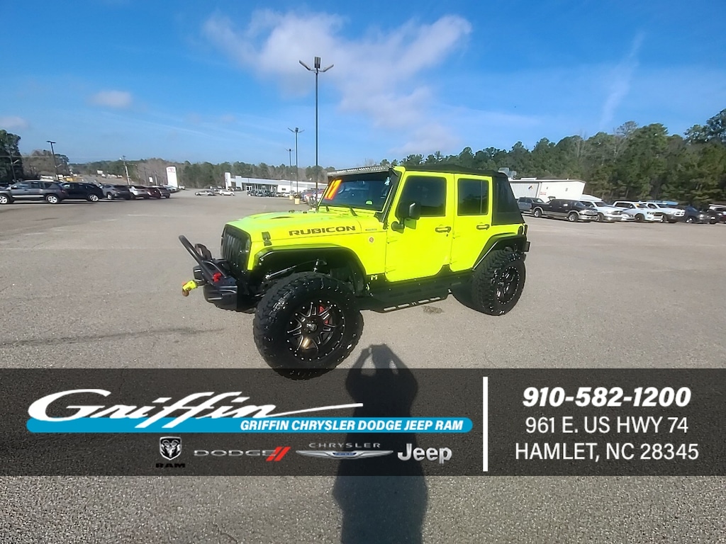 Used 2017 Jeep Wrangler Unlimited Rubicon Hard Rock Convertible
