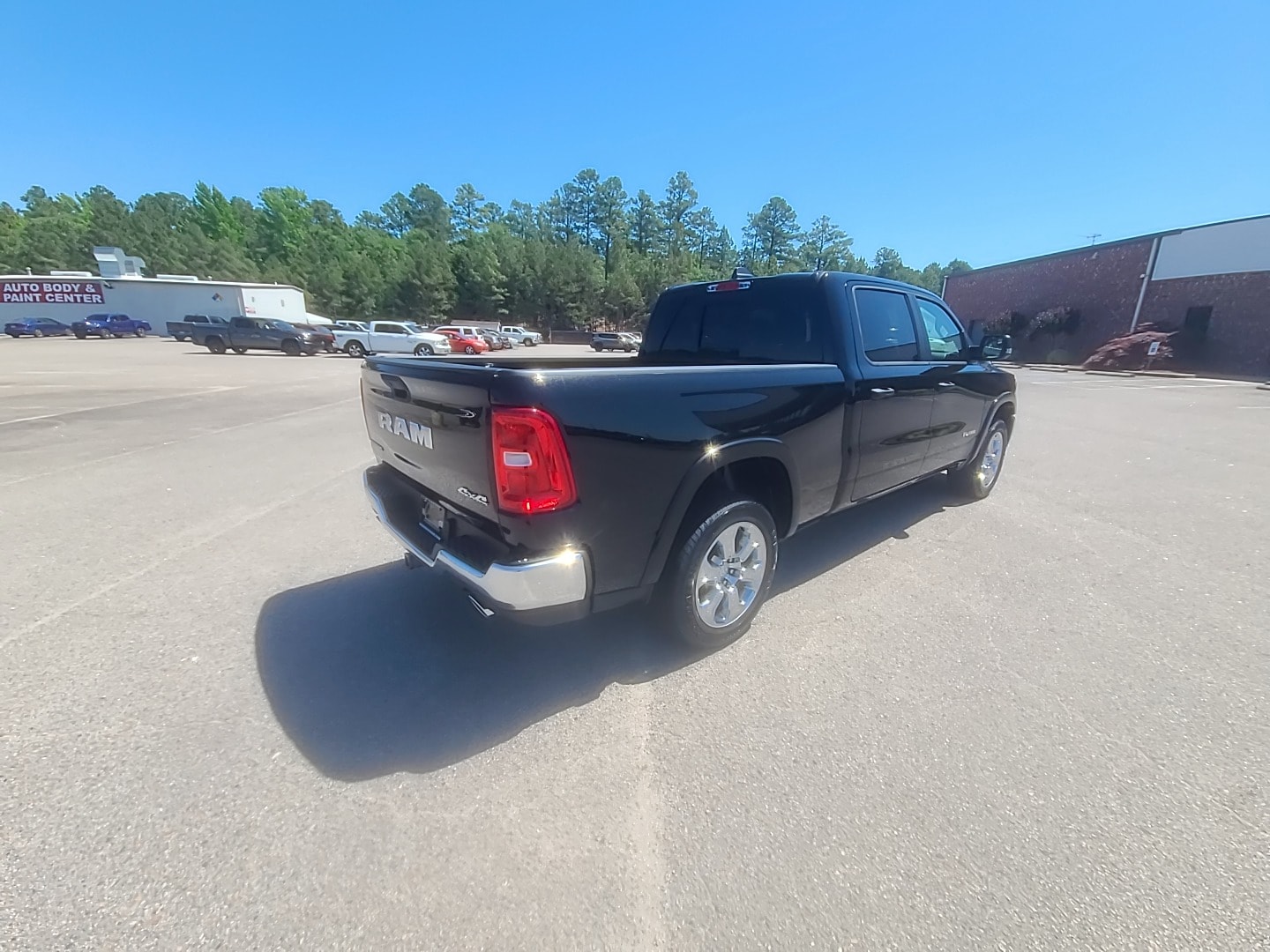 2026 Ram 1500 BIG HORN CREW CAB 4X4 6'4 BOX Diamond Black Crystal Pearlcoat at Griffin CDJR