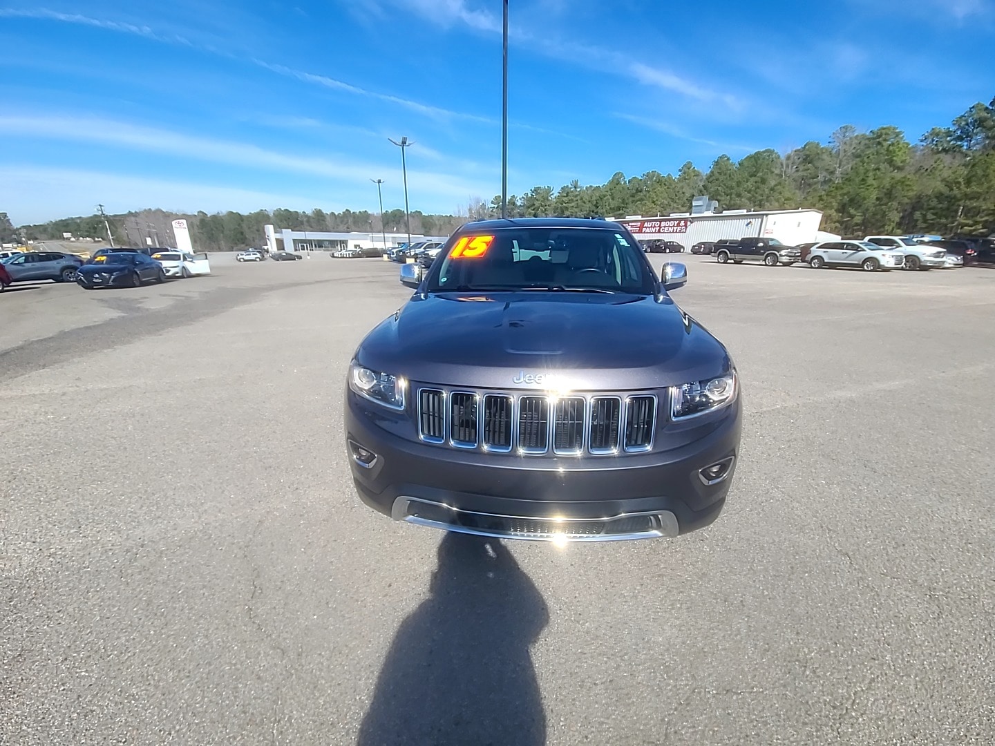 Used 2015 Jeep Grand Cherokee Limited with VIN 1C4RJFBG4FC107433 for sale in Hamlet, NC