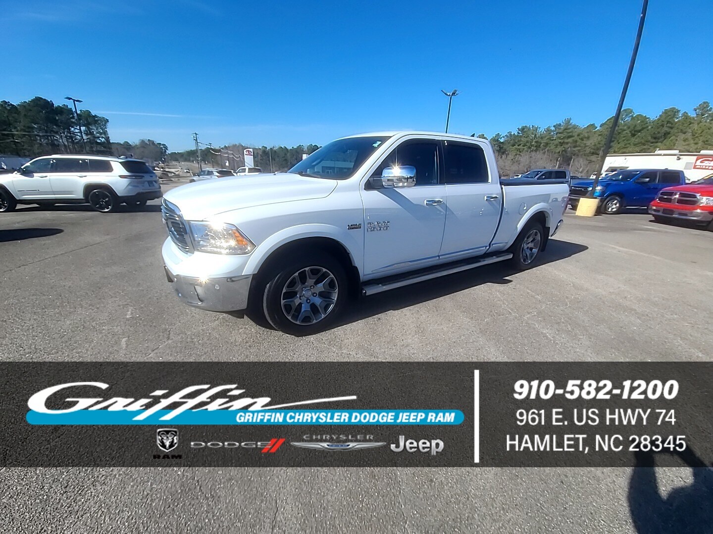 2018 RAM Ram 1500 Pickup Laramie Limited