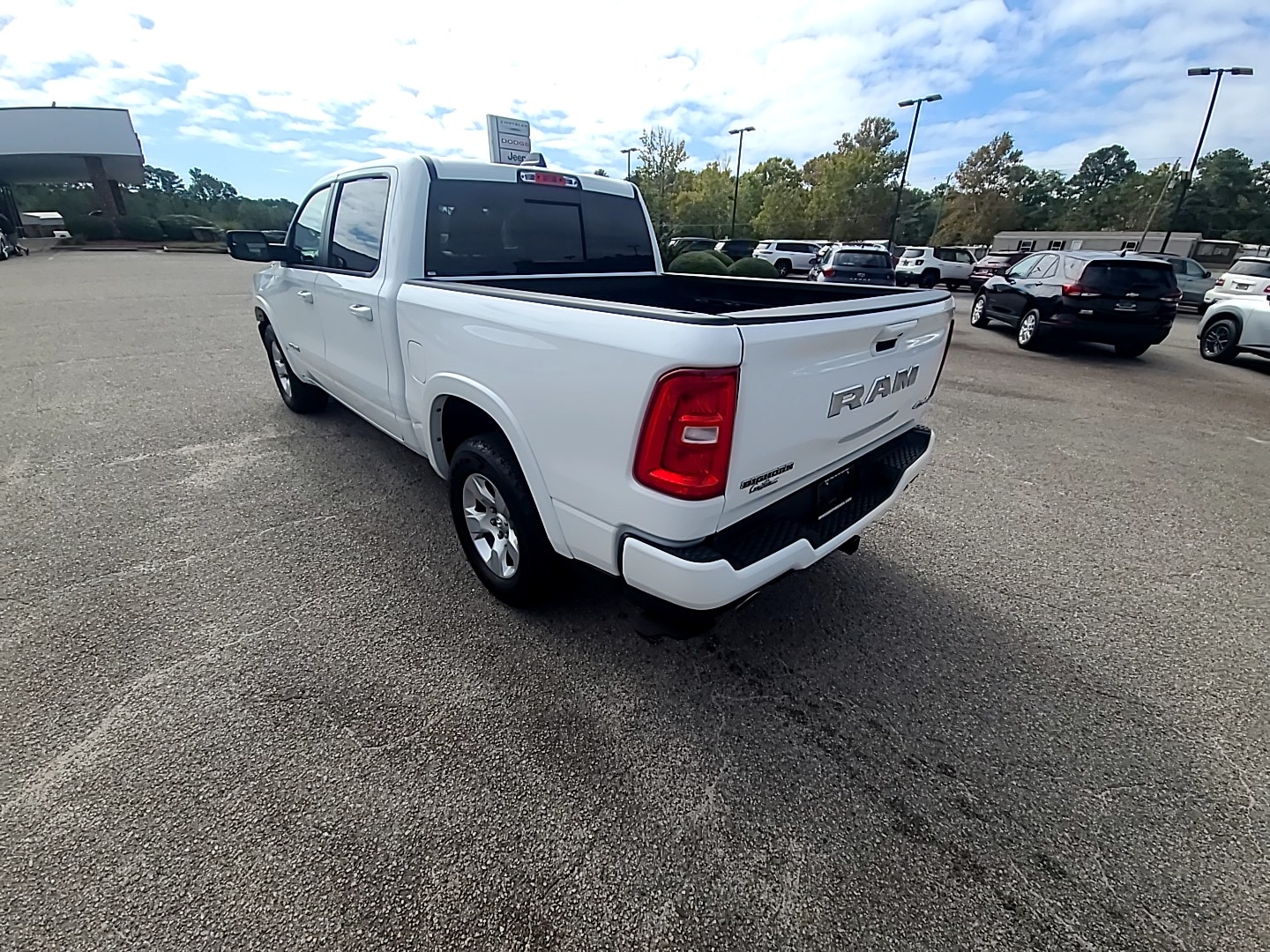 2025 Ram 1500 Big Horn Bright White Clearcoat at Ravenel Ford