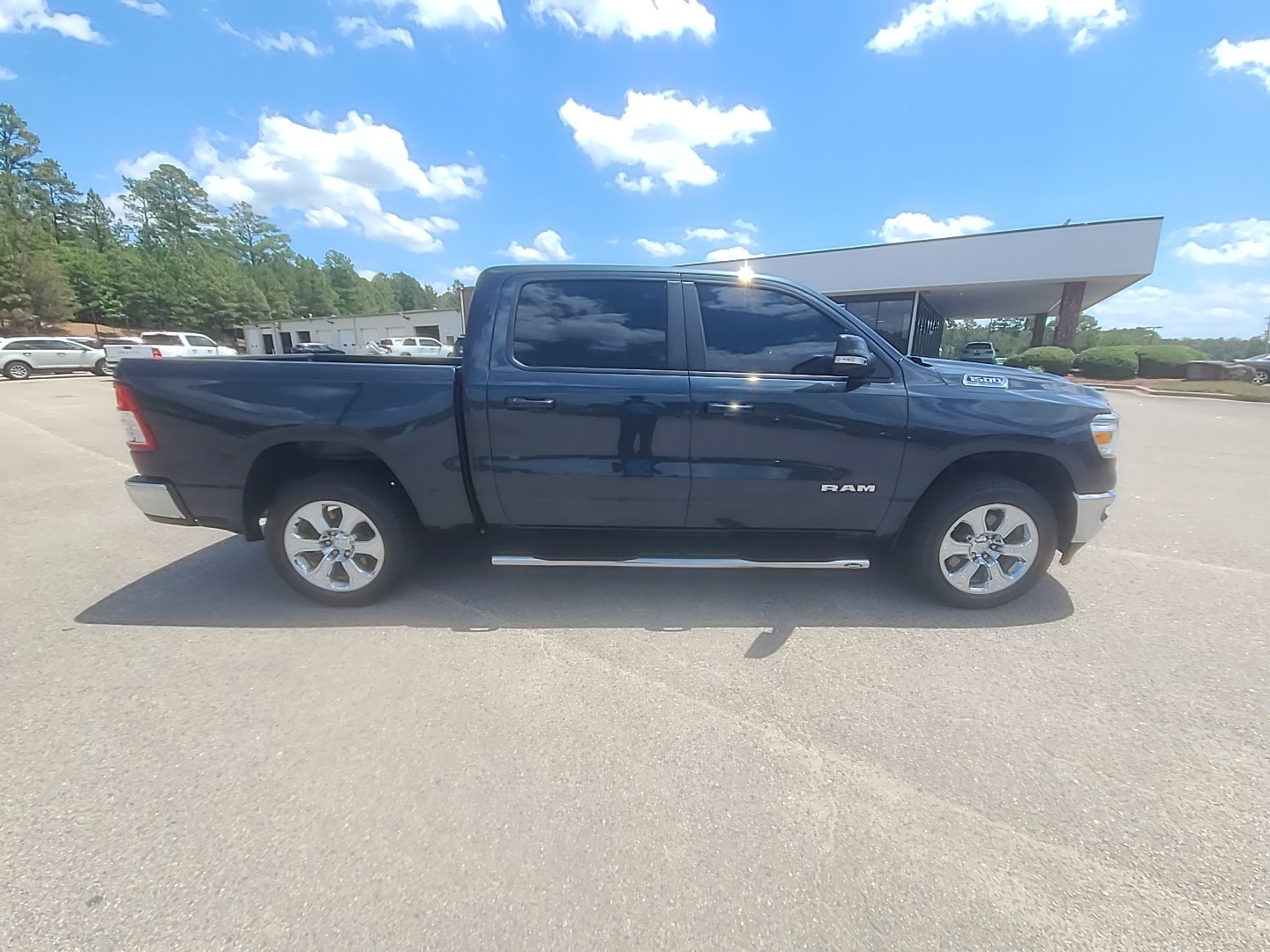 2021 Ram 1500 Big Horn Maximum Steel Metallic Clearcoat at Stokes Toyota Beaufort