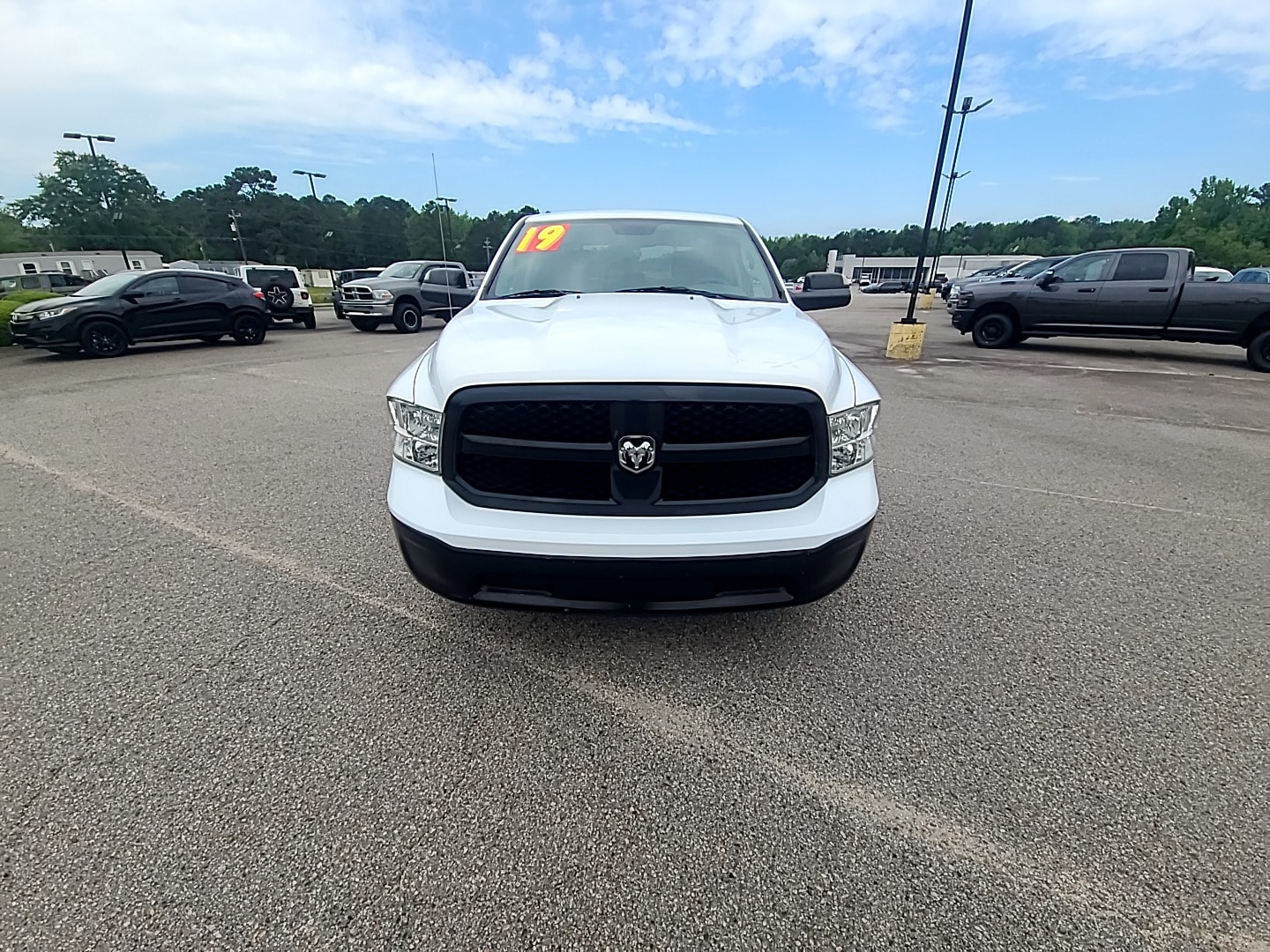 Used 2019 RAM Ram 1500 Classic Tradesman with VIN 1C6RR6ST6KS704760 for sale in Rockingham, NC