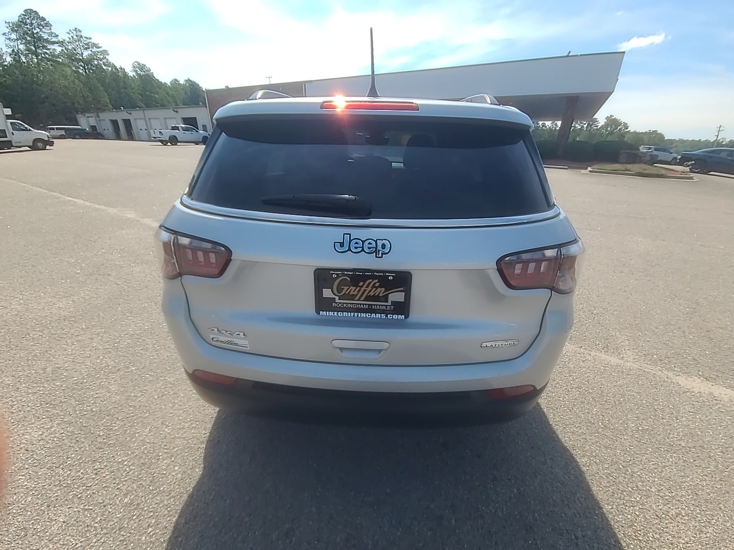 2024 Jeep Compass Latitude Silver Zynith Metallic Clearcoat at Cooper Chevrolet GMC