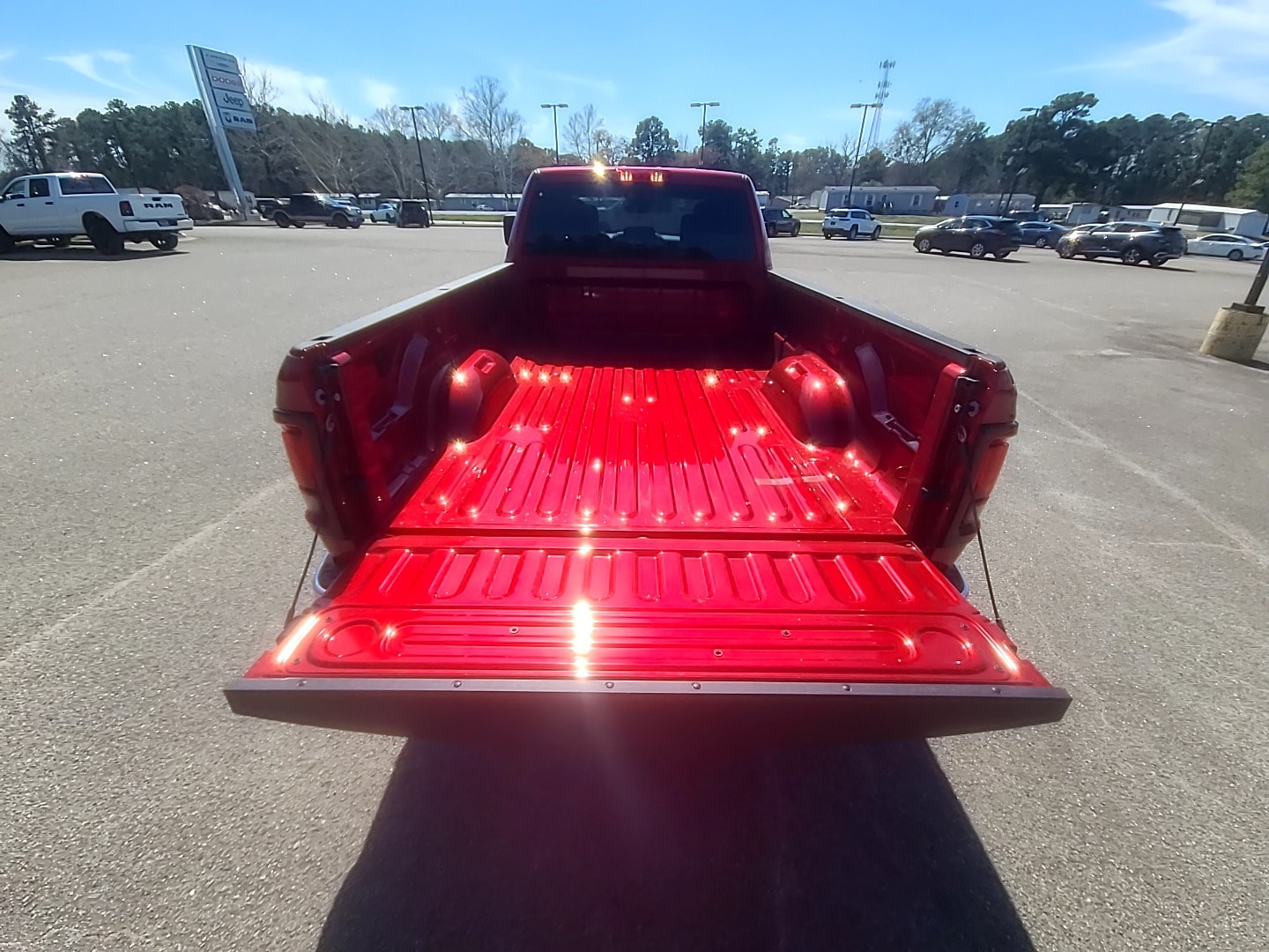 2026 Ram 2500 BIG HORN CREW CAB 4X4 8' BOX Molten Red Pearlcoat at Griffin CDJR