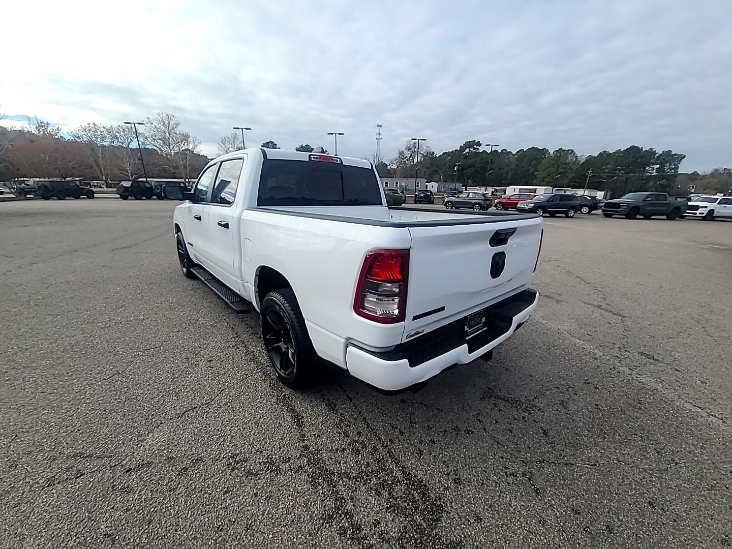 2024 Ram 1500 Big Horn Bright White Clearcoat at Marchant Chevrolet