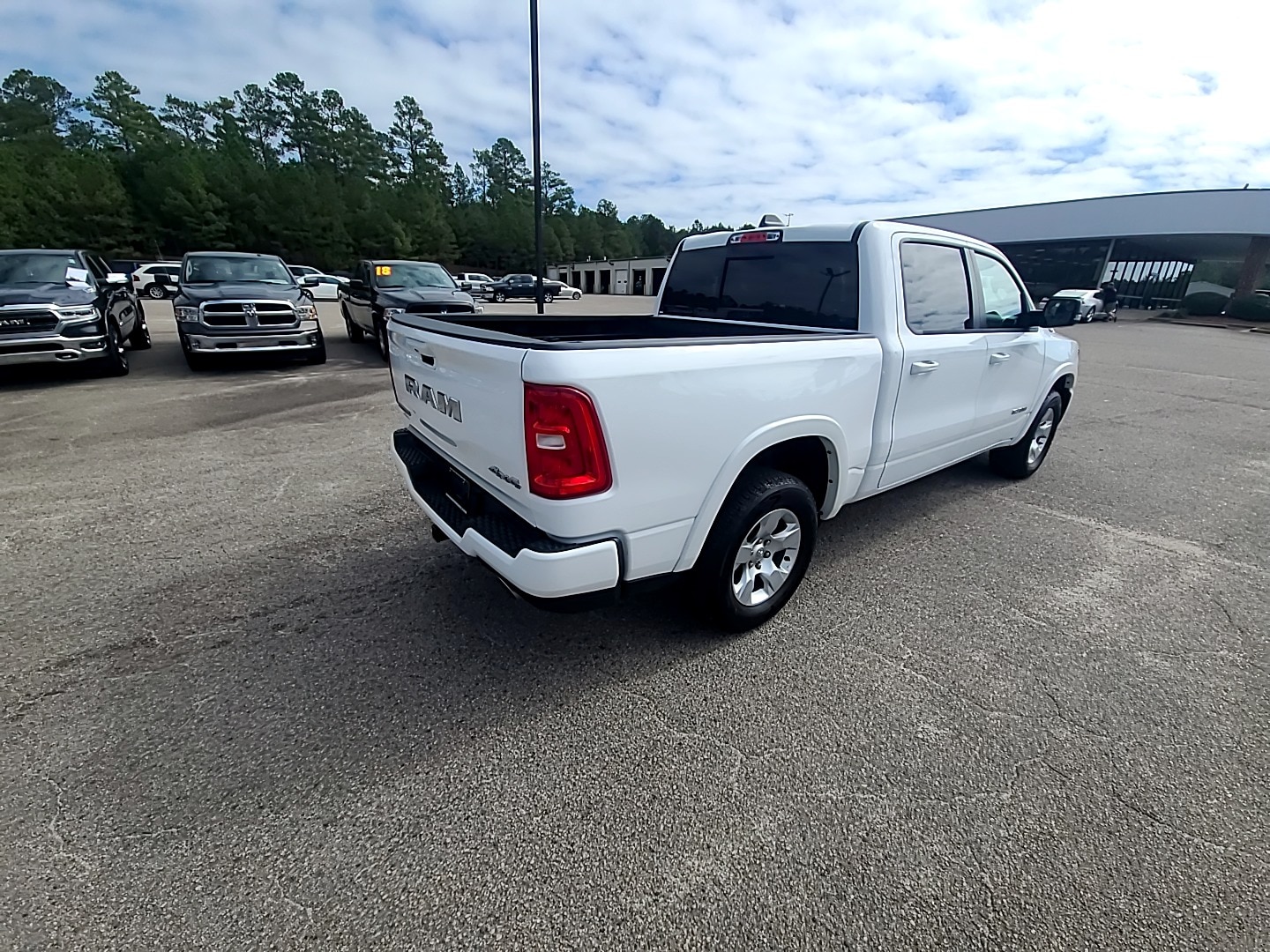 2025 Ram 1500 Big Horn Bright White Clearcoat at Ravenel Ford