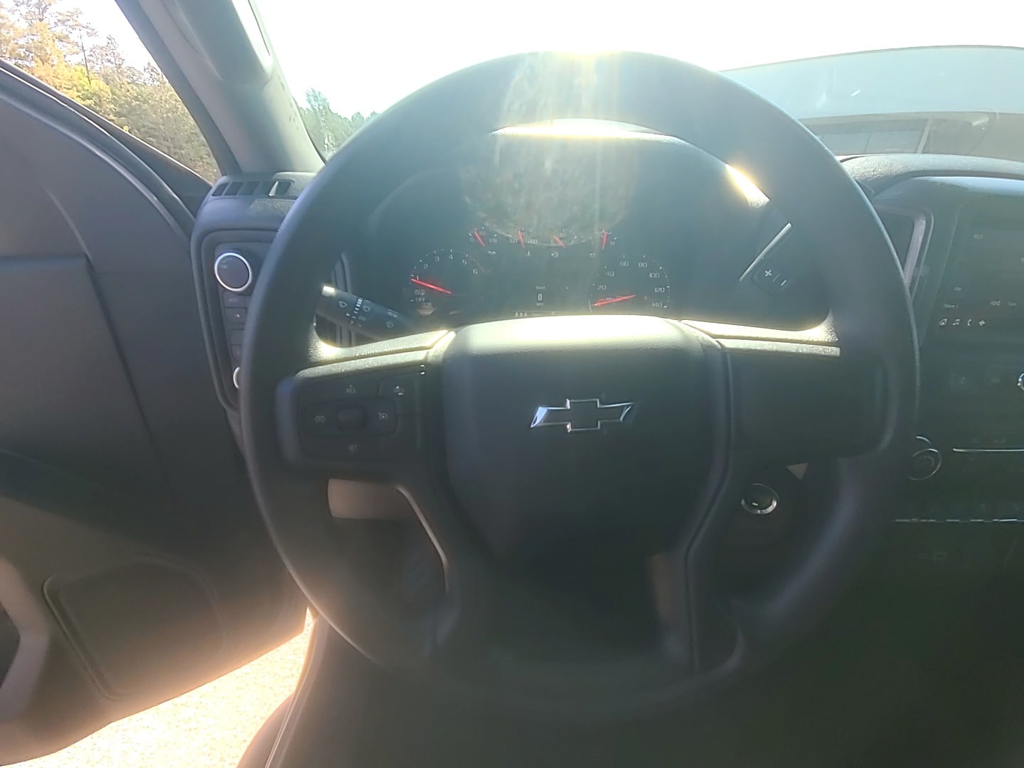 2024 Chevrolet Silverado 1500 Custom Trail Boss Sterling Gray Metallic at Crews Chevrolet