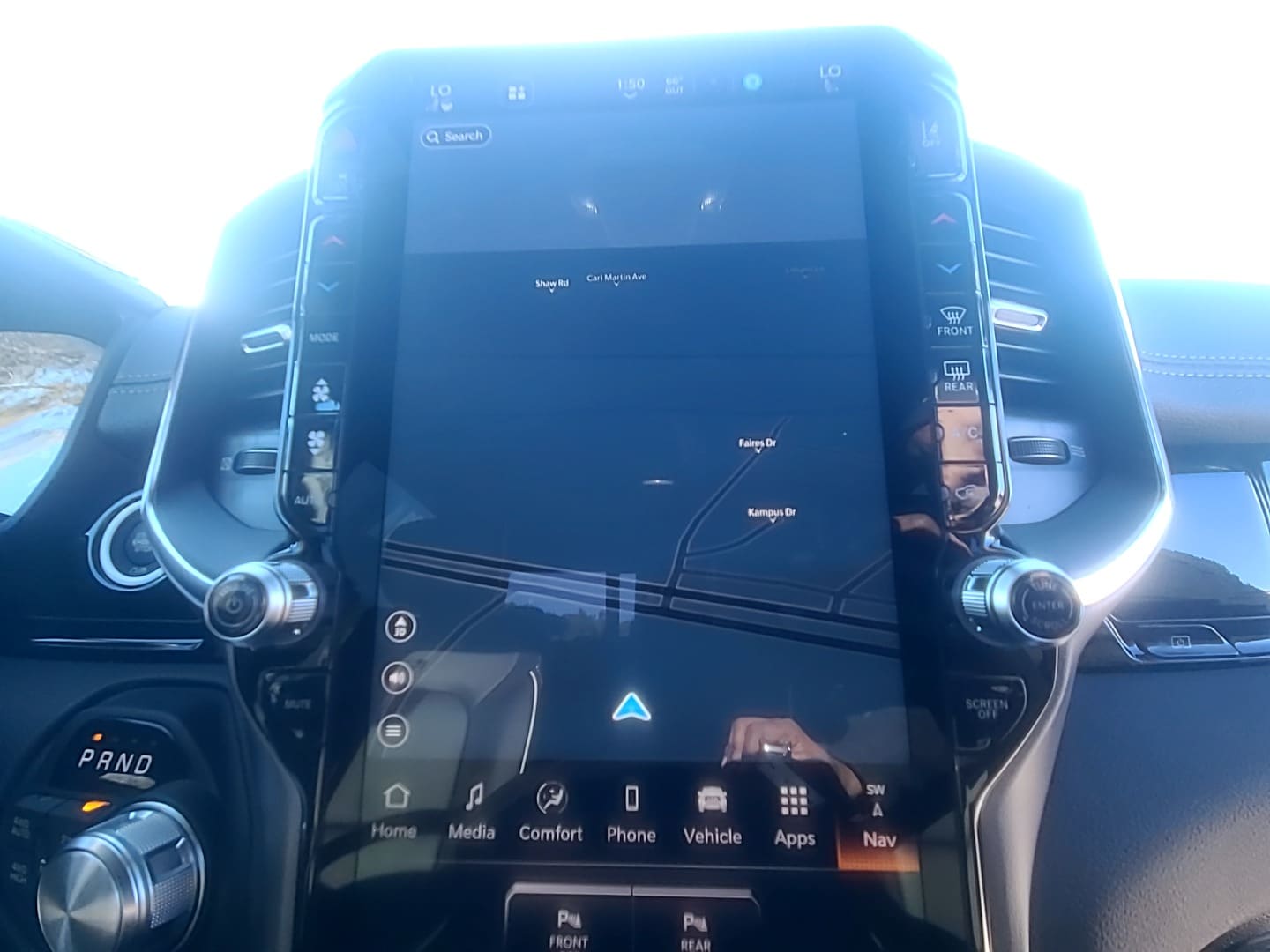 2026 Ram 1500 LARAMIE CREW CAB 4X4 5'7 BOX Ivory White Tri-Coat Pearlcoat at Griffin CDJR