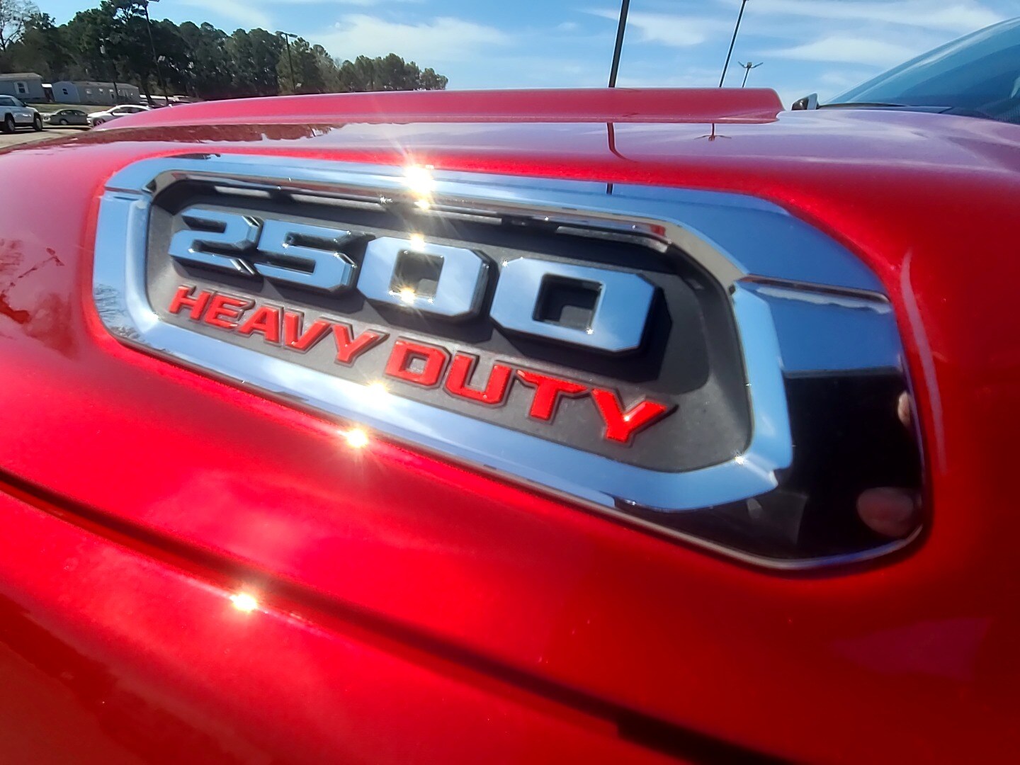 2026 Ram 2500 BIG HORN CREW CAB 4X4 8' BOX Molten Red Pearlcoat at Griffin CDJR
