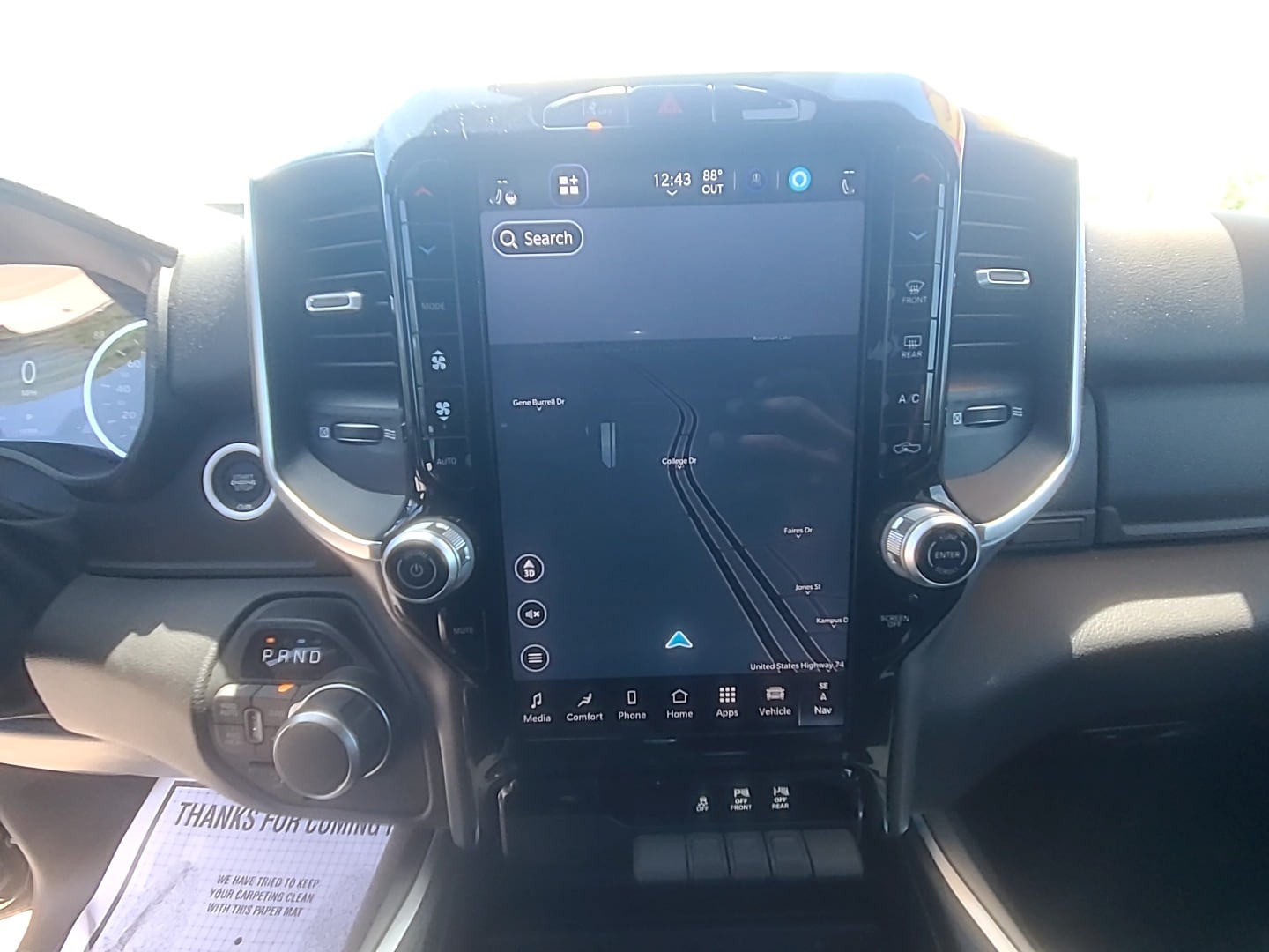2025 Ram 1500 Big Horn Diamond Black Crystal Pearlcoat at Griffin CDJR