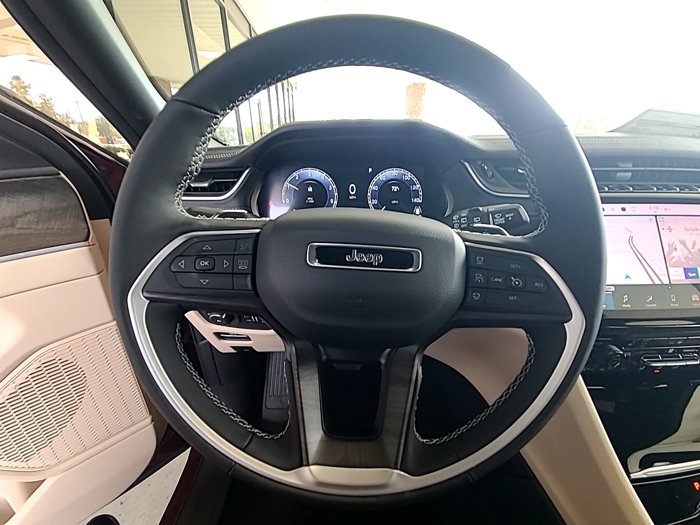 2025 Jeep Grand Cherokee LIMITED 4X2 Velvet Red Pearlcoat at Griffin CDJR