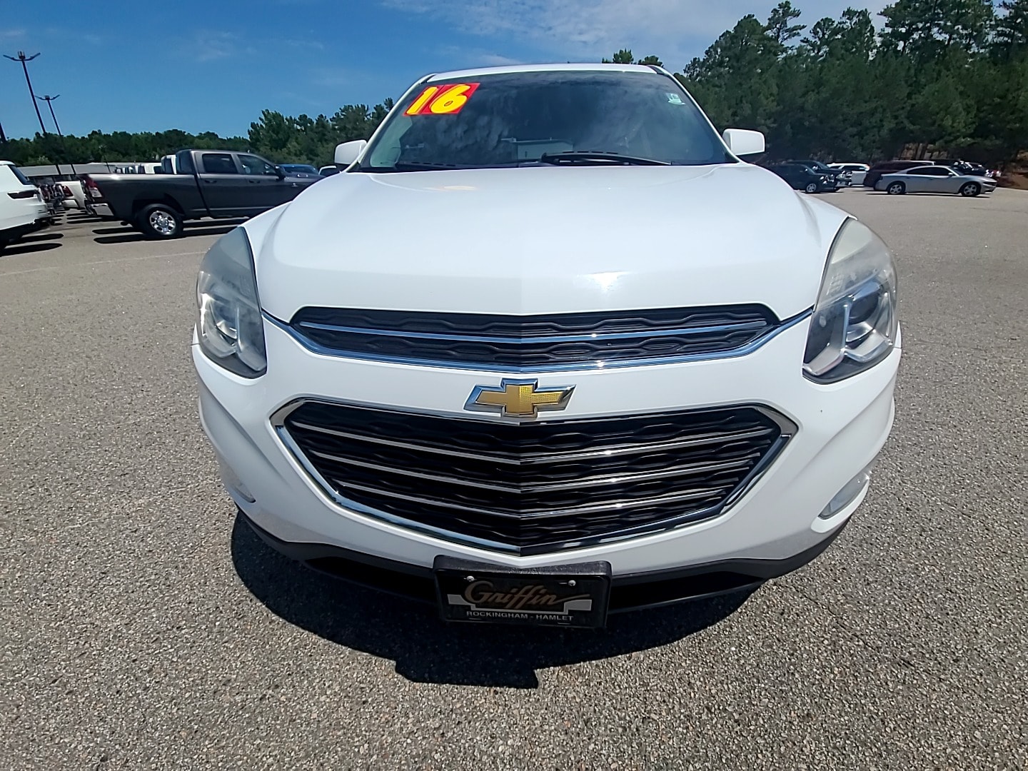 Used 2016 Chevrolet Equinox LT with VIN 2GNALCEK6G1177956 for sale in Hamlet, NC