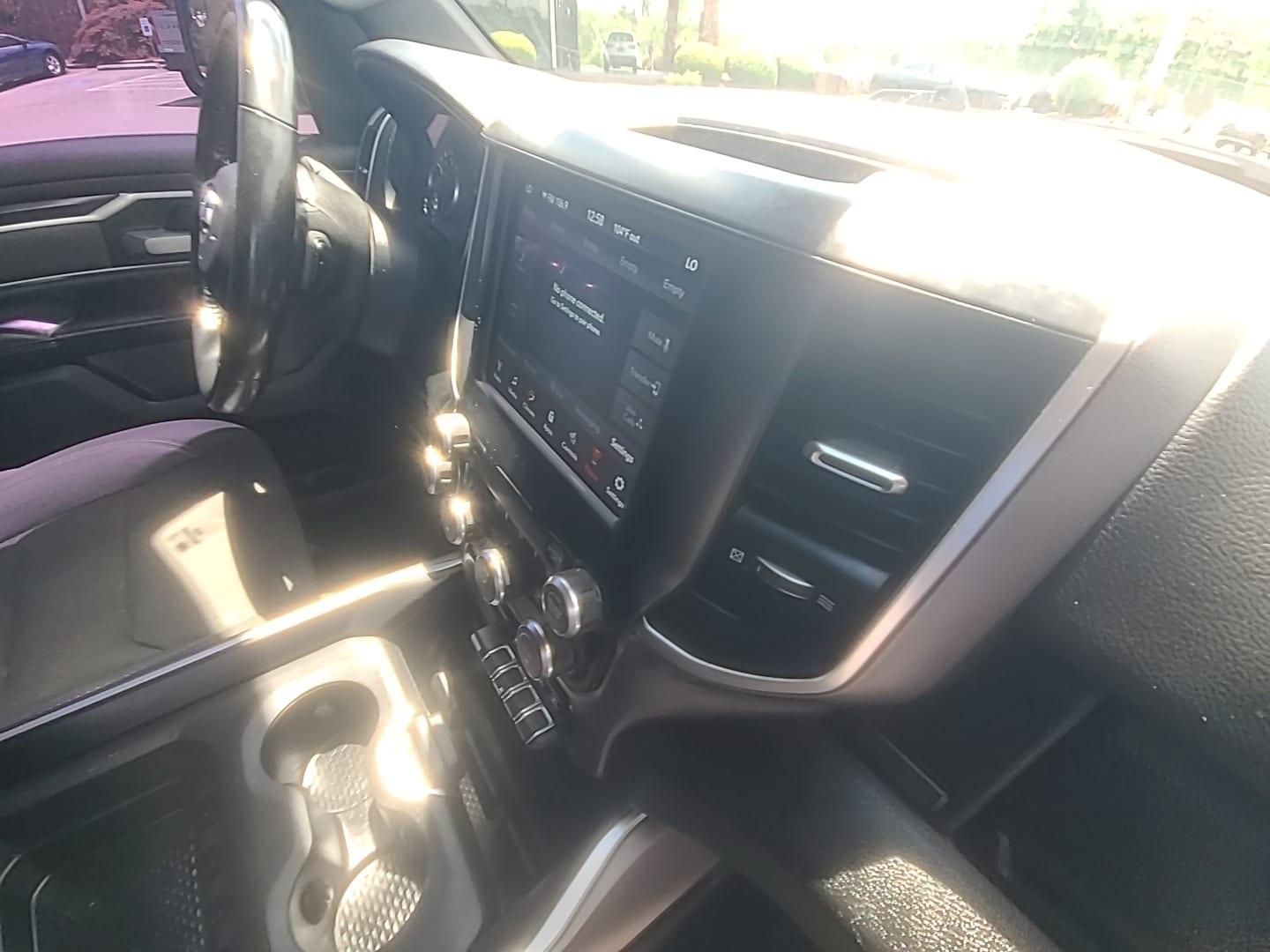 2021 Ram 1500 Big Horn Maximum Steel Metallic Clearcoat at Stokes Toyota Beaufort