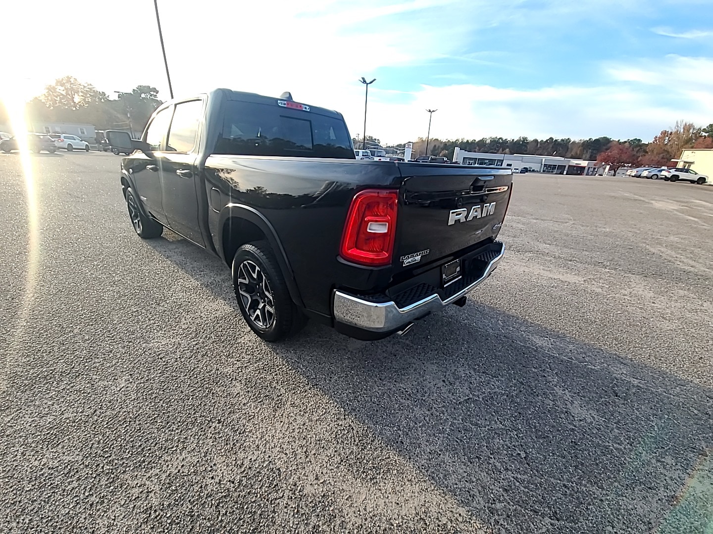 2026 Ram 1500 LARAMIE CREW CAB 4X4 5'7 BOX Diamond Black Crystal Pearlcoat at Griffin CDJR