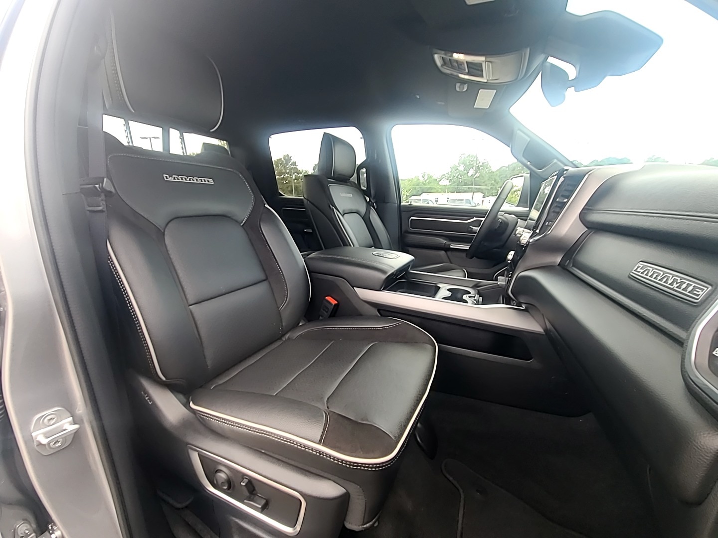 2025 Ram 1500 Laramie Billet Silver Metallic Clearcoat at Ravenel Ford