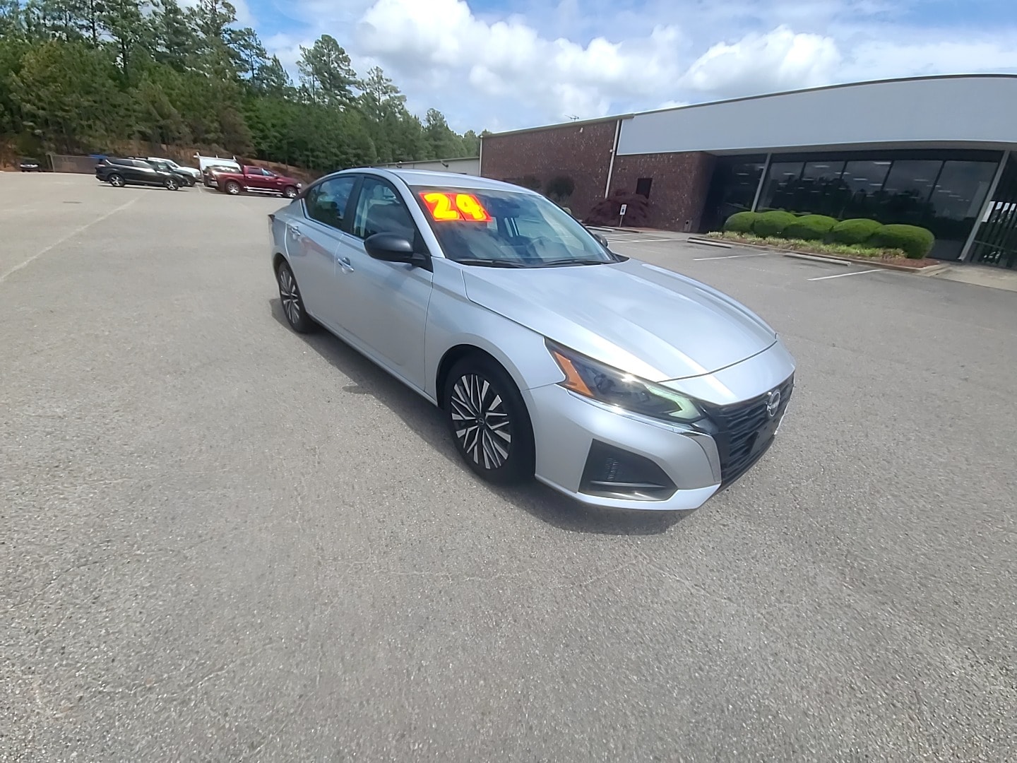 2024 Nissan Altima 2.5 SV Brilliant Silver Metallic at Griffin Nissan