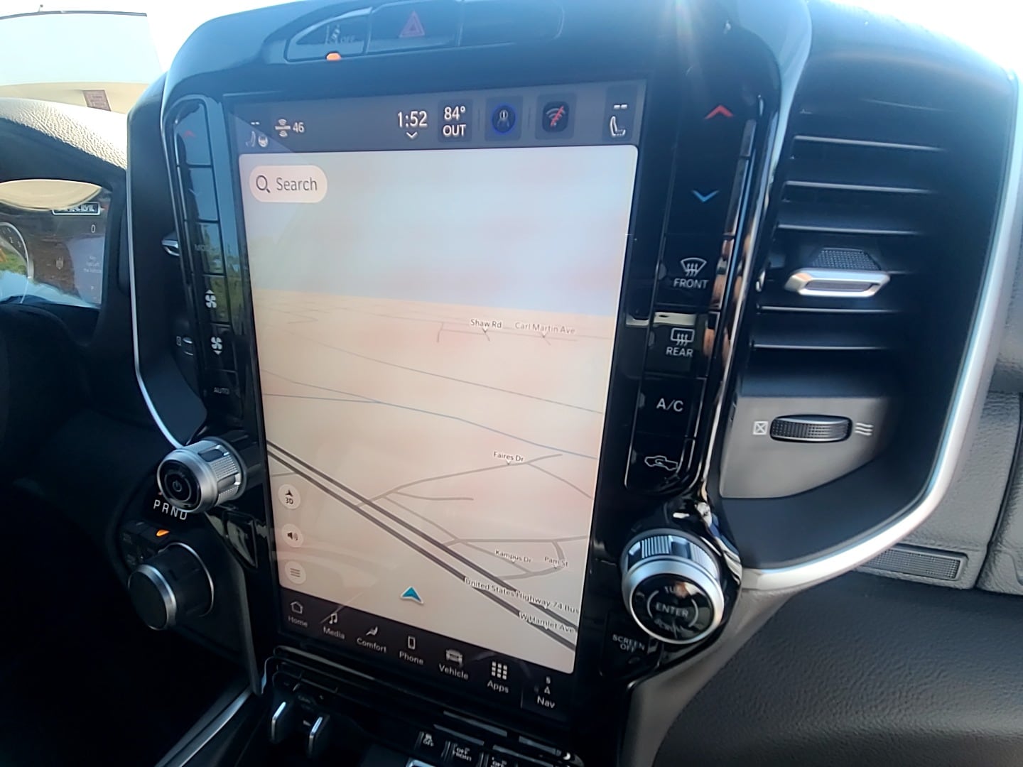 2026 Ram 1500 BIG HORN CREW CAB 4X4 5'7 BOX Granite Crystal at Griffin CDJR