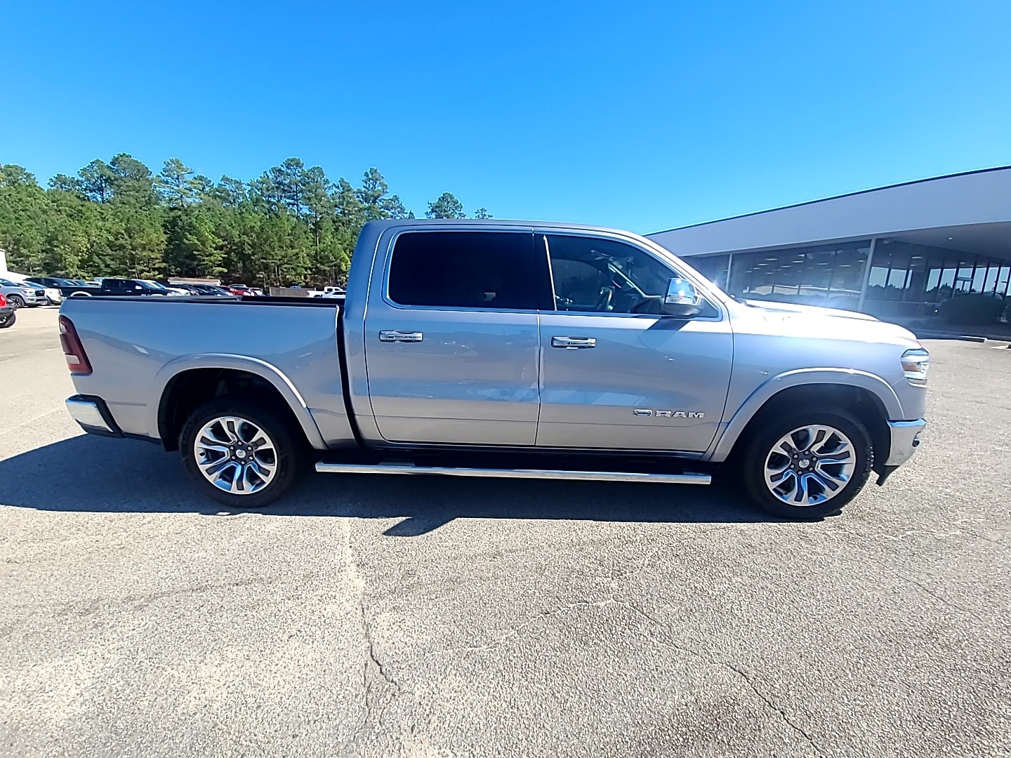 2022 Ram 1500 Longhorn Billet Silver Metallic Clearcoat at Marchant Chevrolet