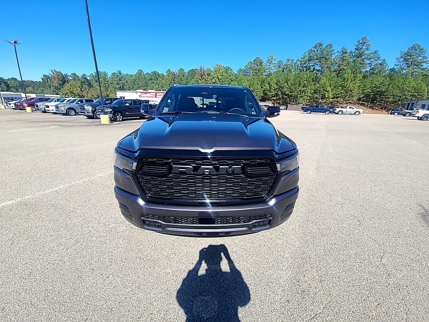 2026 Ram 1500 BIG HORN CREW CAB 4X4 5'7 BOX Granite Crystal at Griffin CDJR